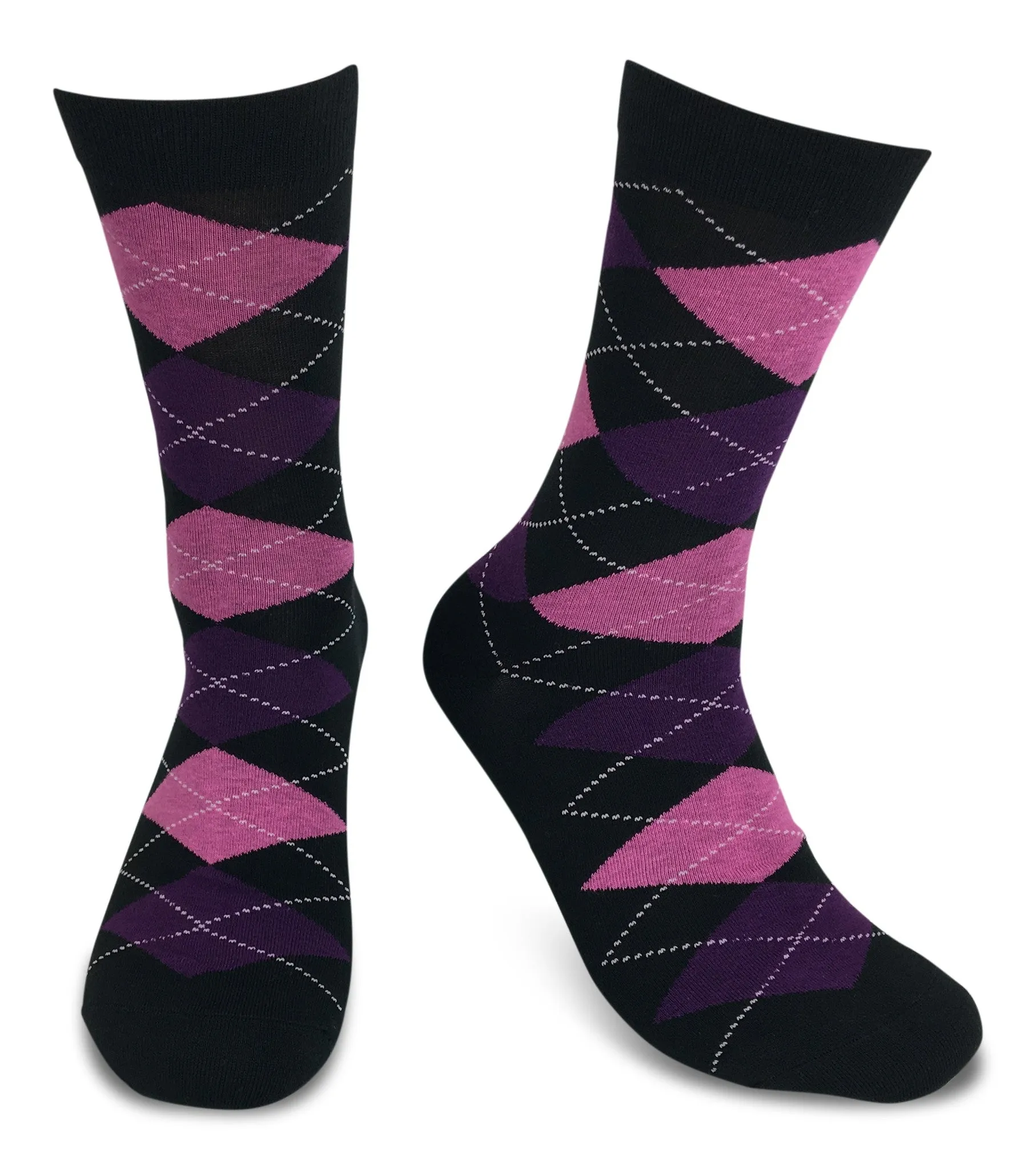 2 Pair Mens Funky Fun Colorful Cotton Socks-Hipster Power Socks-Theme Socks