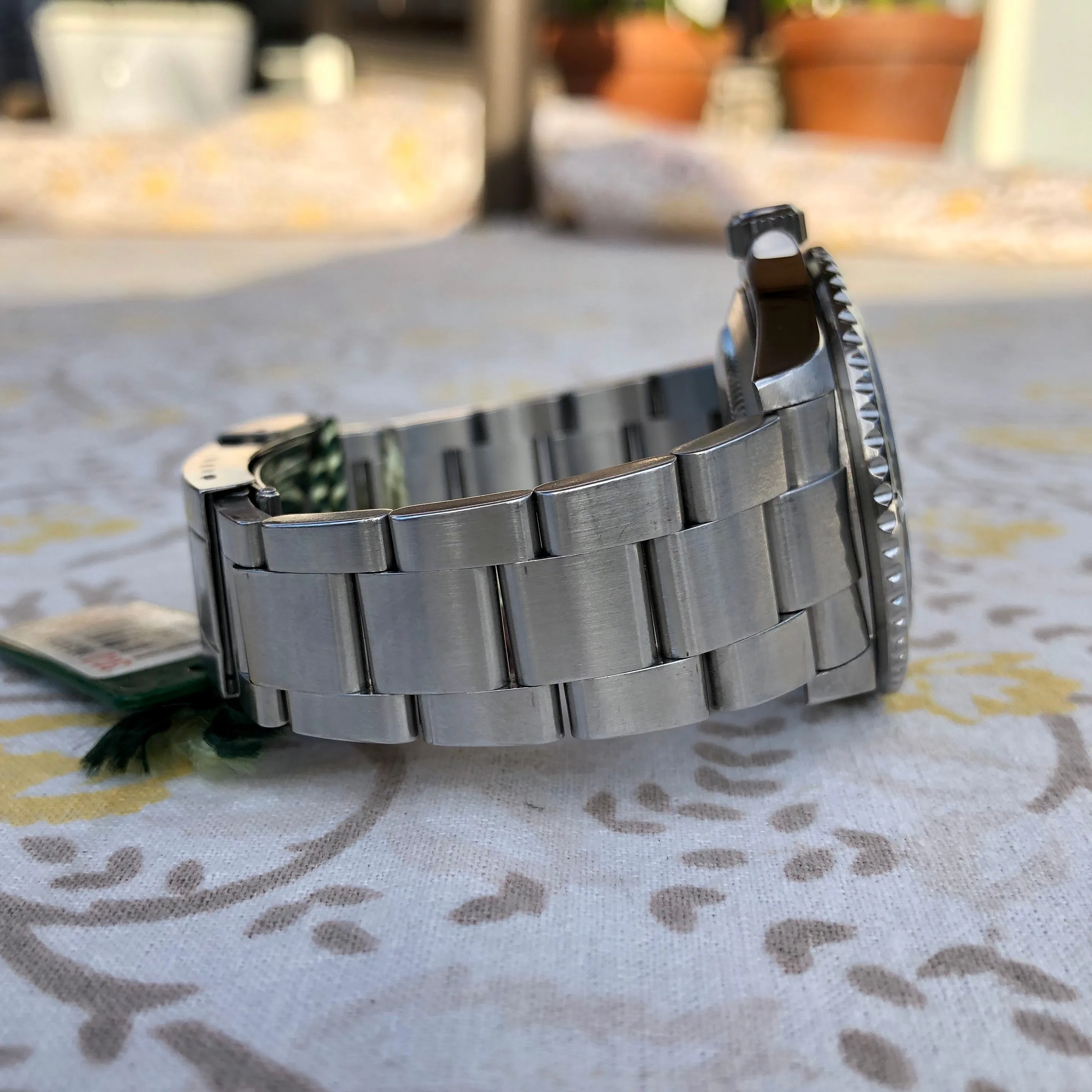 2008 Rolex Submariner Date 16610LV 50th Anniversary Kermit Steel Full Set Box Papers Rehault