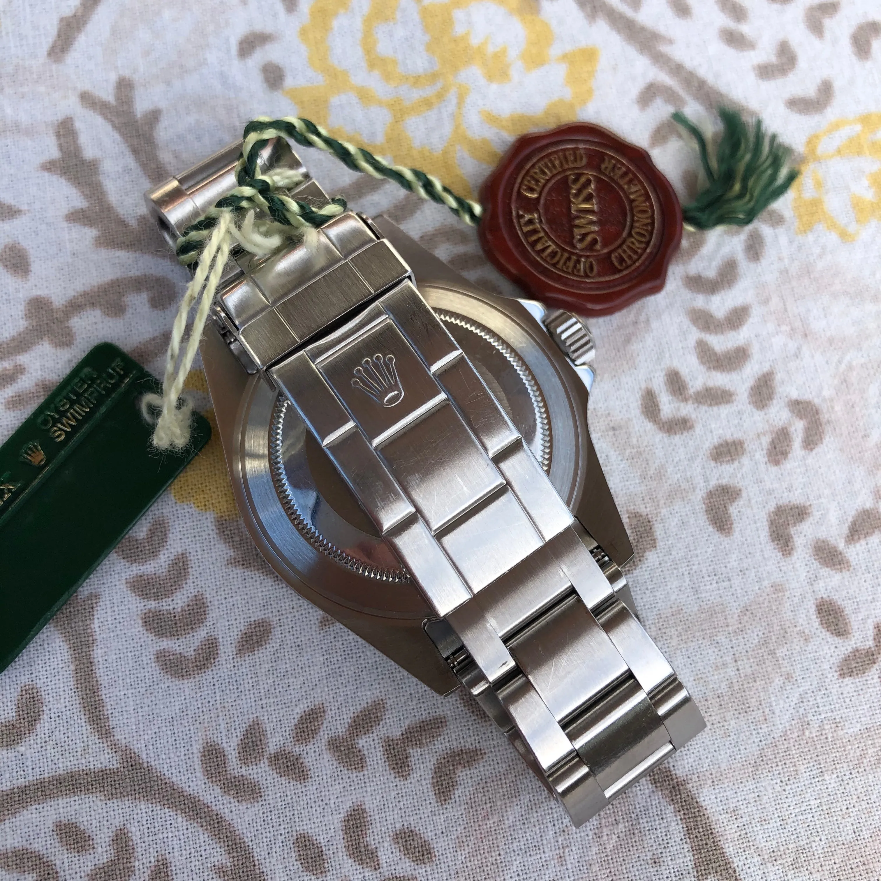 2008 Rolex Submariner Date 16610LV 50th Anniversary Kermit Steel Full Set Box Papers Rehault