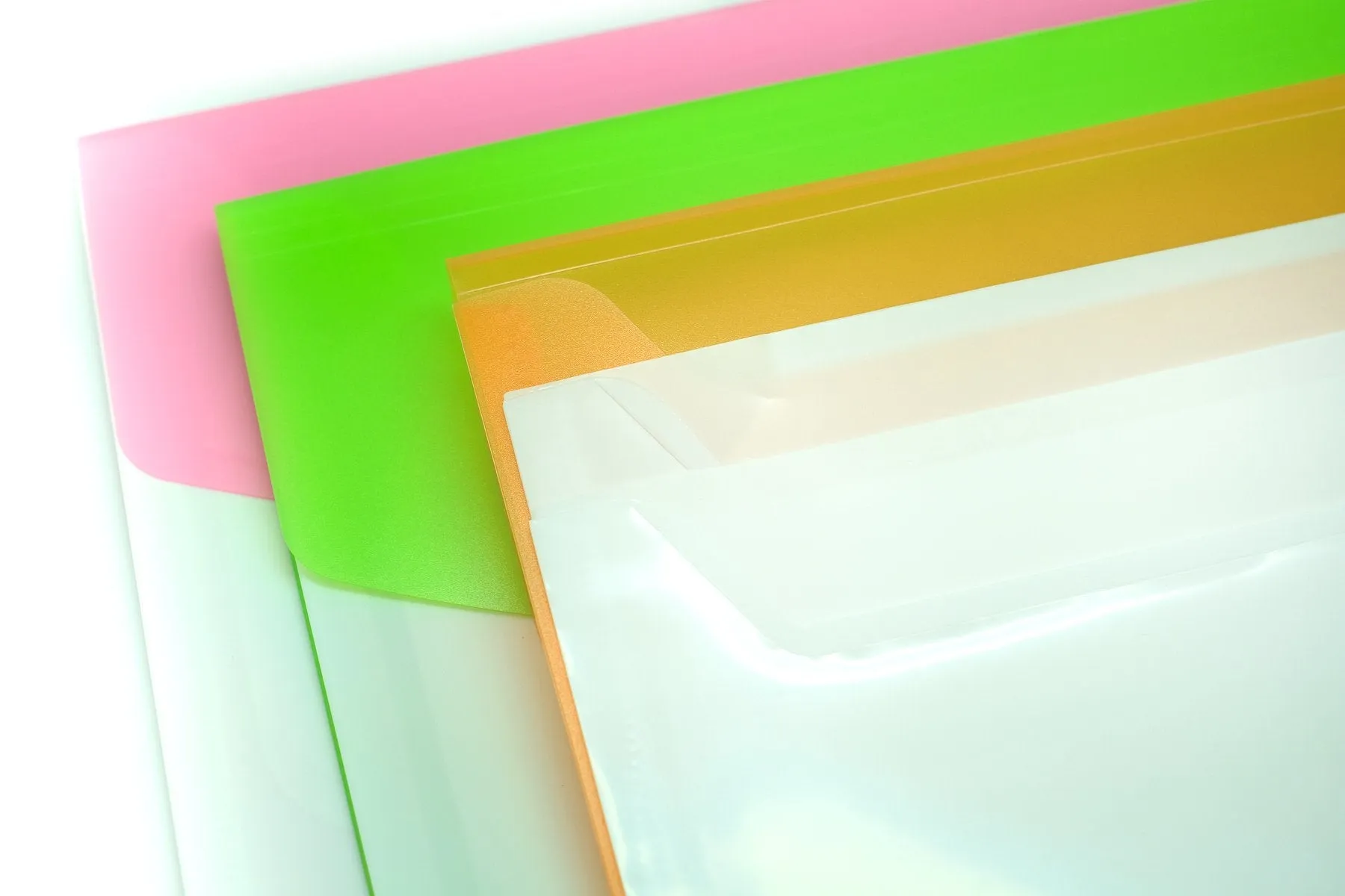 3 Compartment Expandable Plastic Folder (A4)