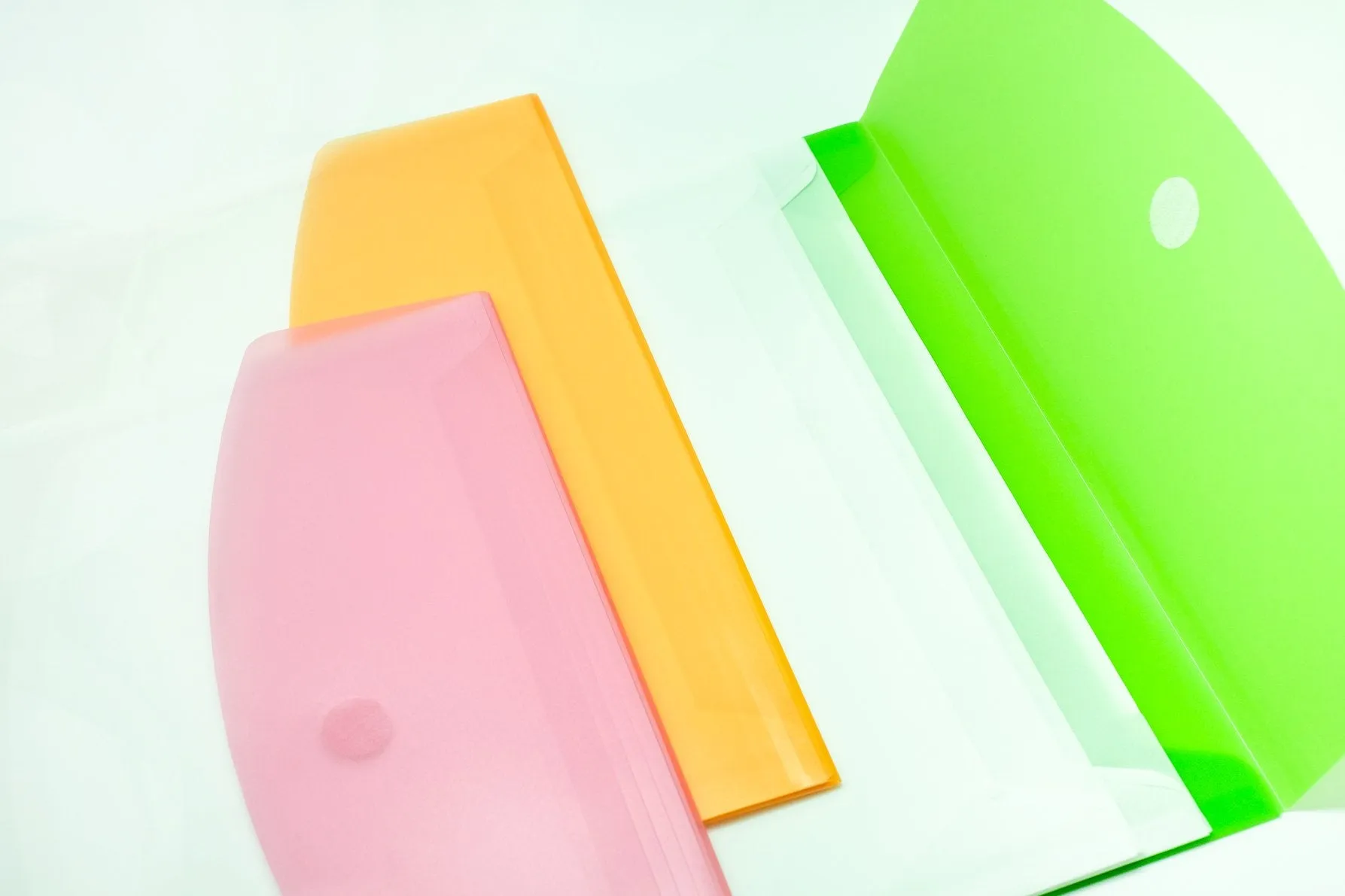 3 Compartment Expandable Plastic Folder (A4)