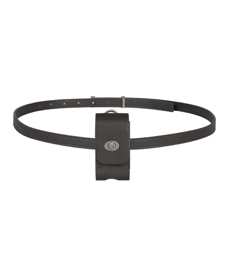 Anell Golf Compact Two-Ball Belt Bag - Deep Gray