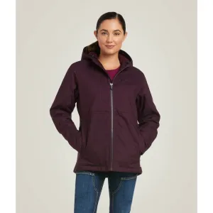 Ariat Women's Rebar DuraCanvas Insulated Work Jacket Plum - 10037589