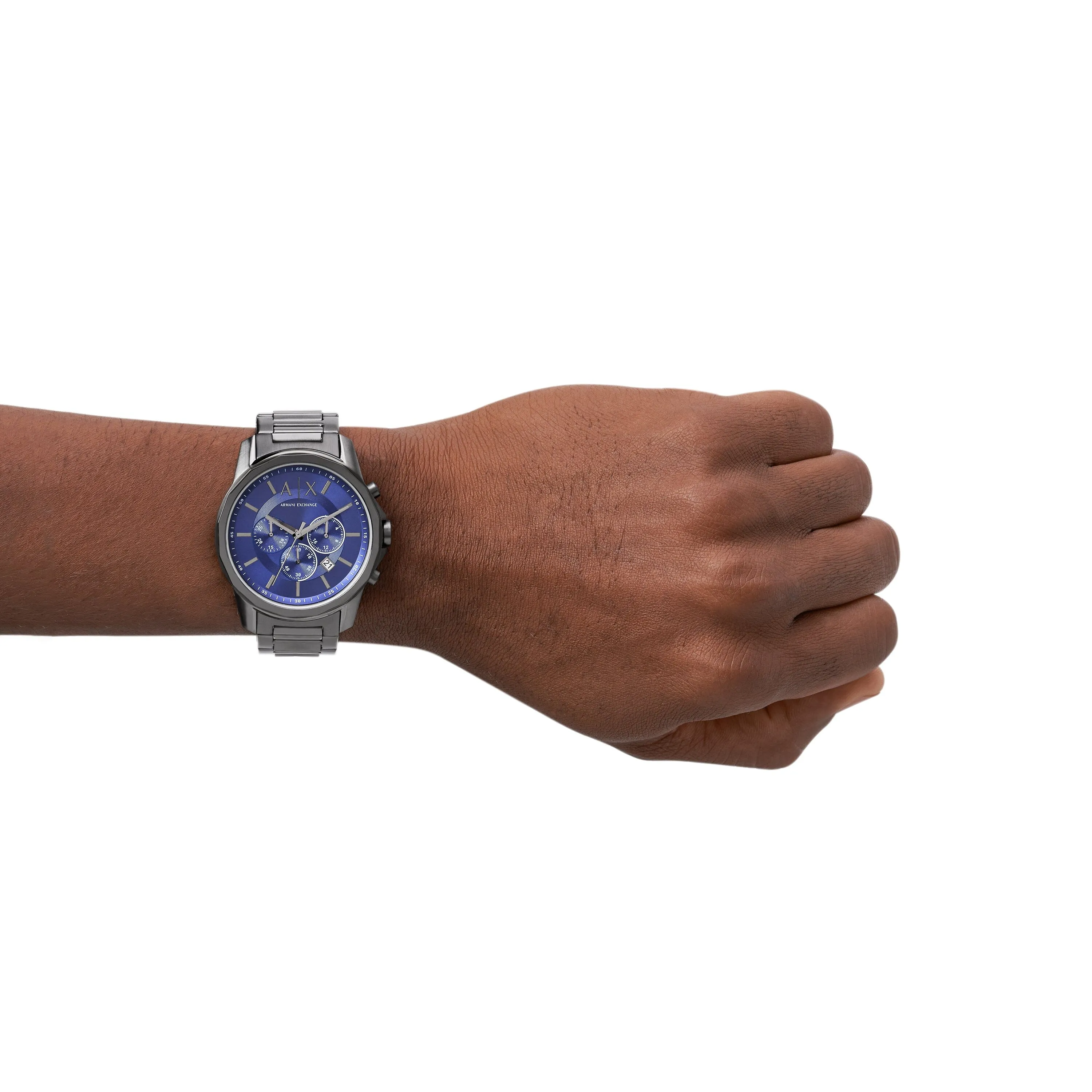 Armani Exchange Banks Blue and Grey Men's Watch AX1731