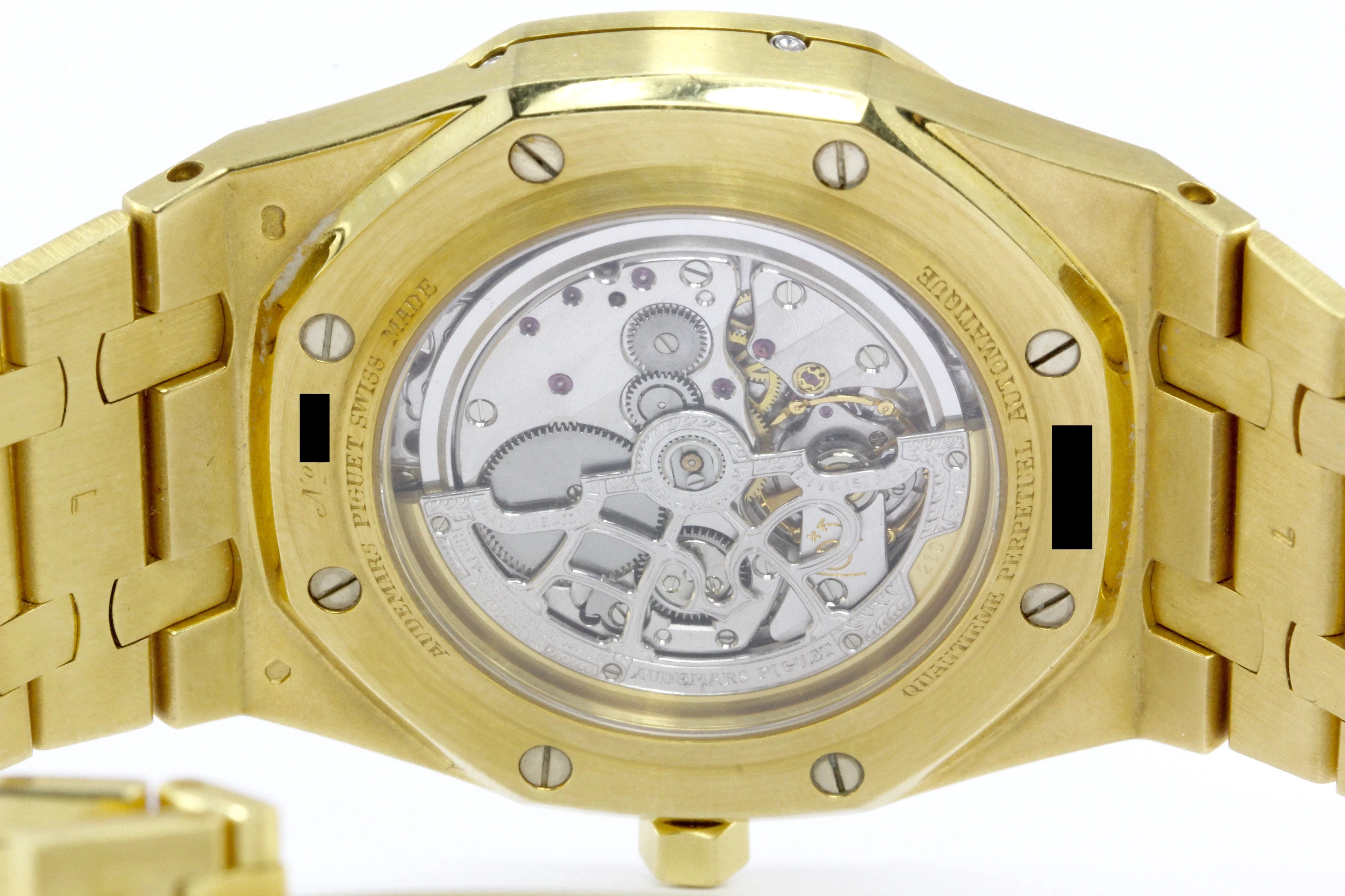 Audemars Piguet 18k Yellow Gold Royal Oak Moonphase Men's Watch 25820BA.OO.0944BA.02