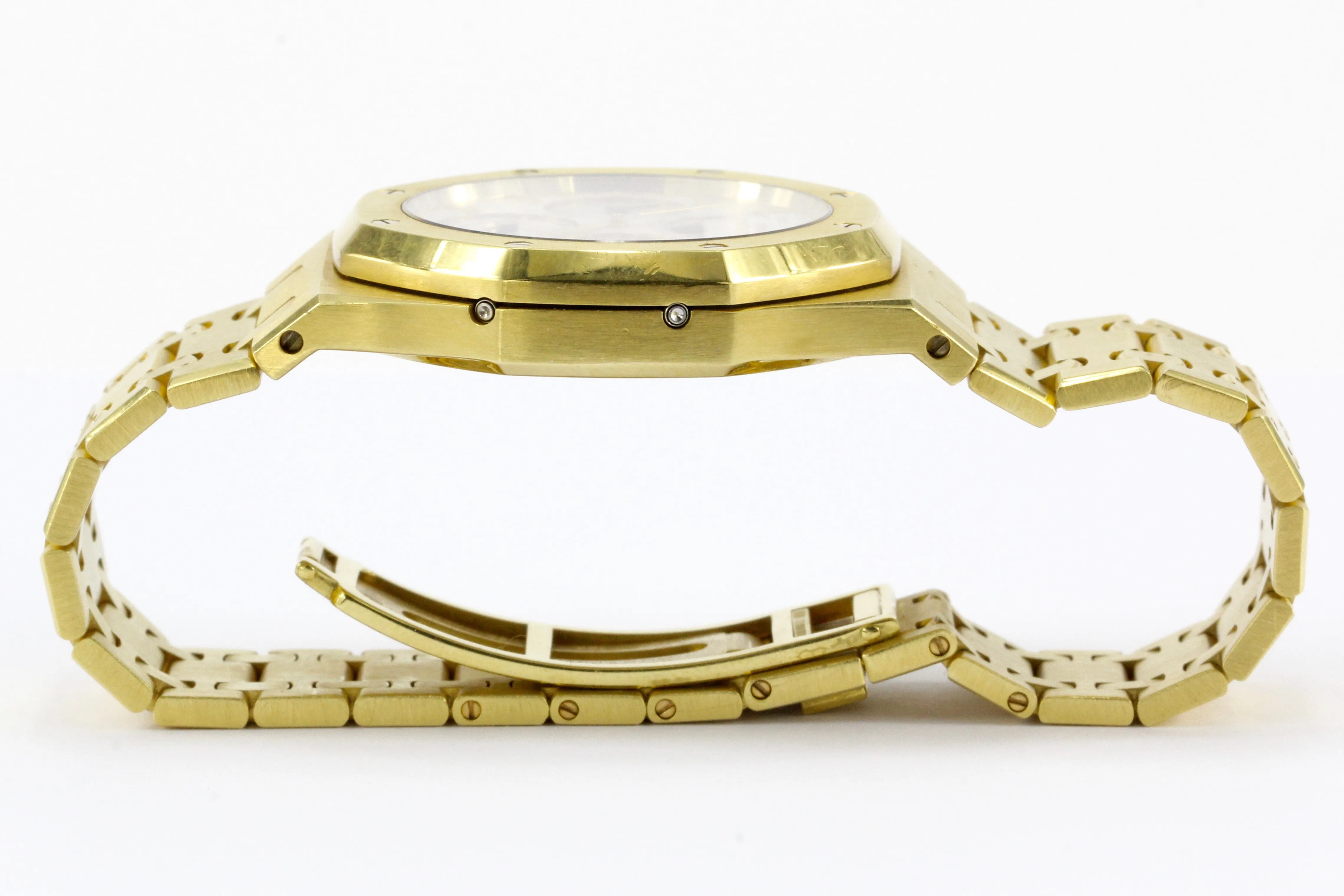 Audemars Piguet 18k Yellow Gold Royal Oak Moonphase Men's Watch 25820BA.OO.0944BA.02