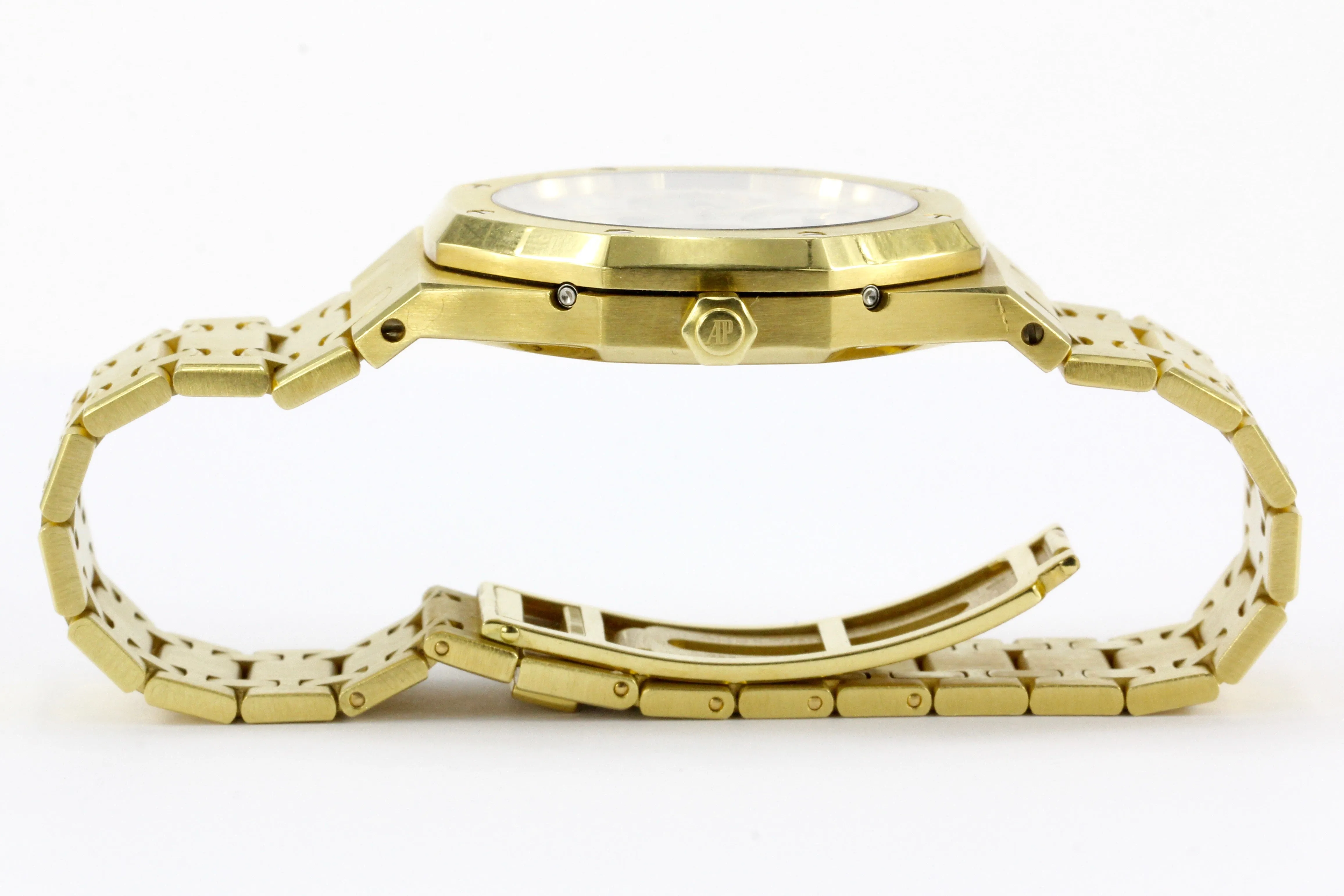 Audemars Piguet 18k Yellow Gold Royal Oak Moonphase Men's Watch 25820BA.OO.0944BA.02