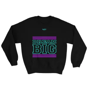 Black Purple and Teal Sweatshirt