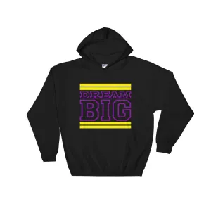 Black Yellow and Purple Hooded Sweatshirt