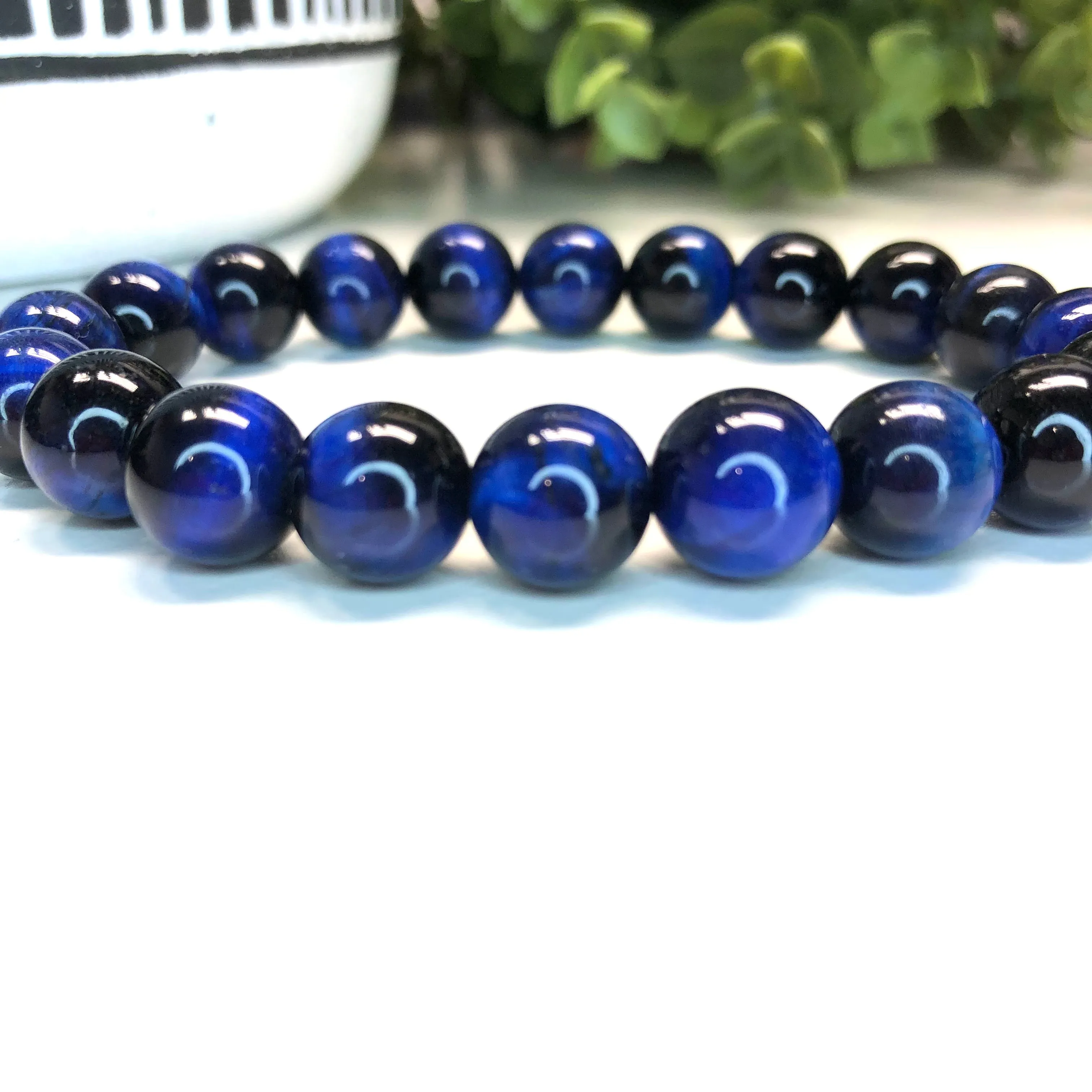 Blue Tiger's Eye Bracelet