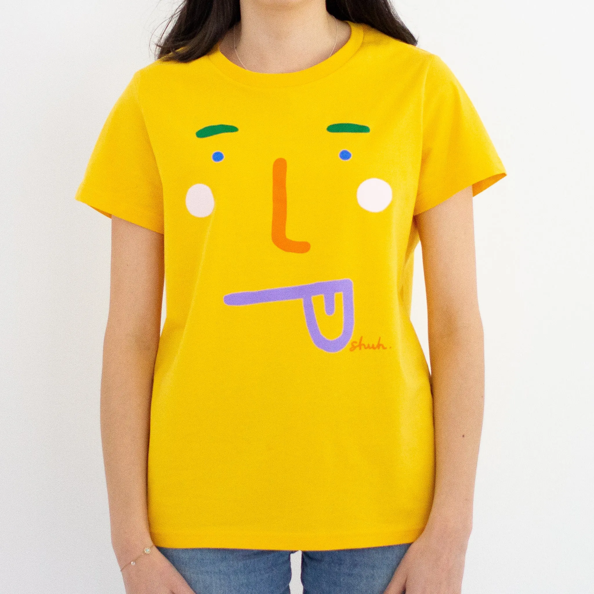 BOO TEE - MUSTARD