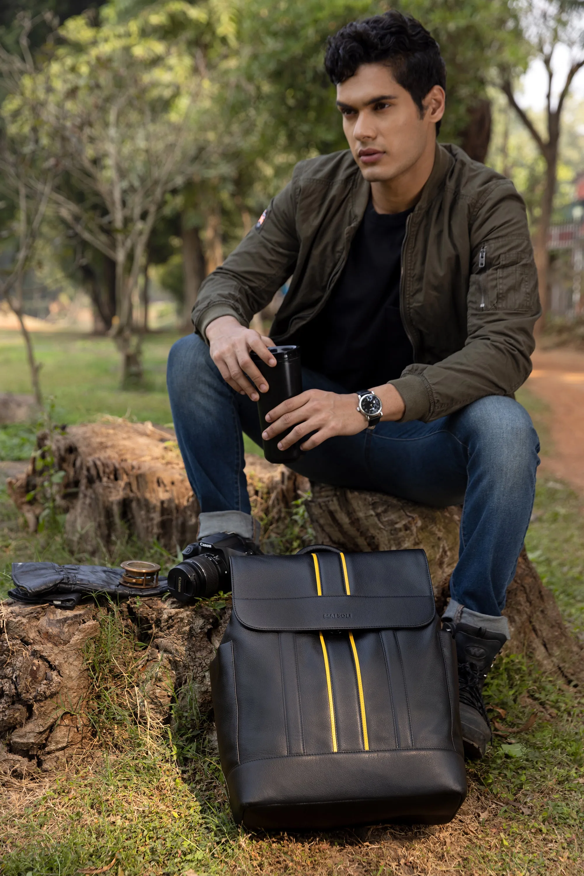 Boston Large Backpack - Black