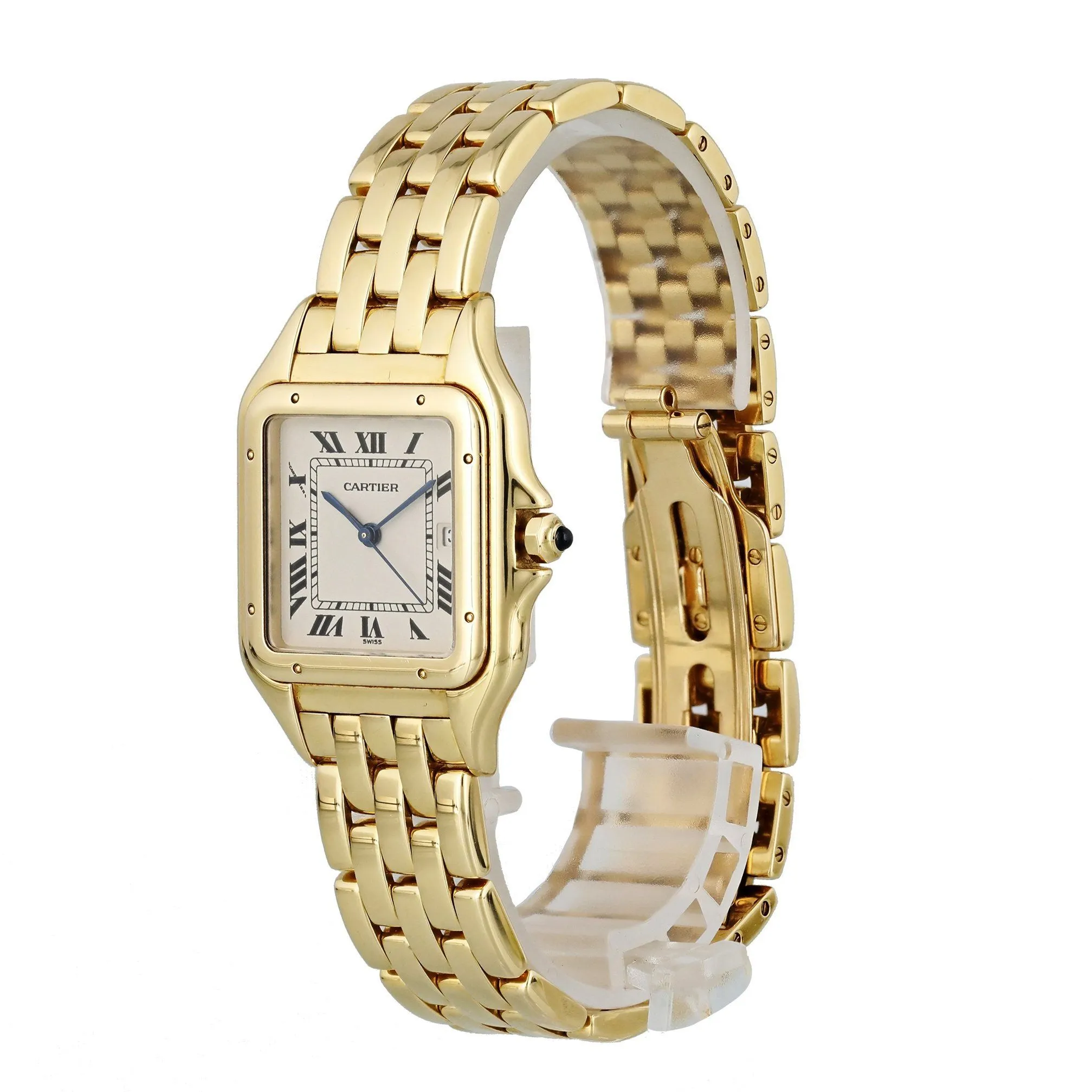 Cartier Panthere 1060 18k Yellow Gold Large Men's Watch