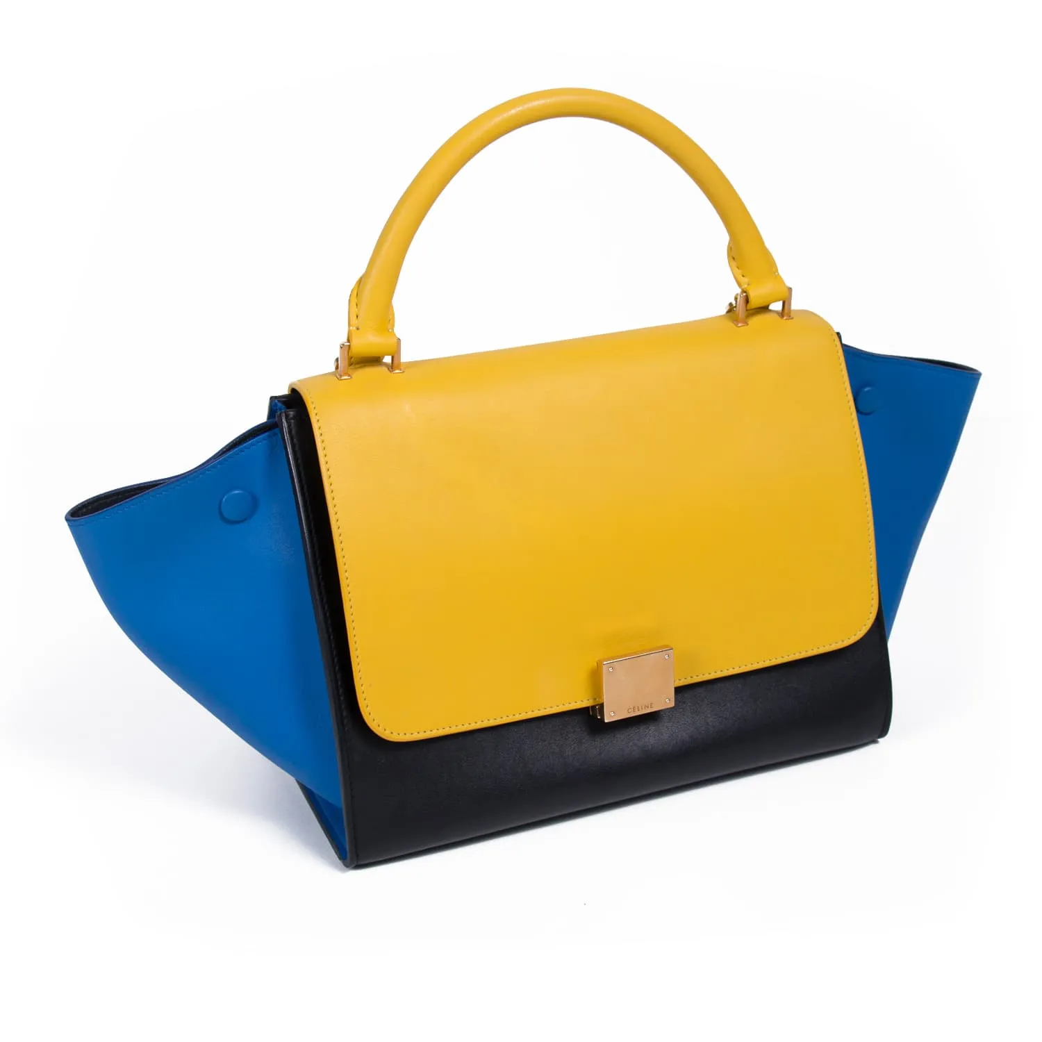 Celine Tricolor Trapeze Bag