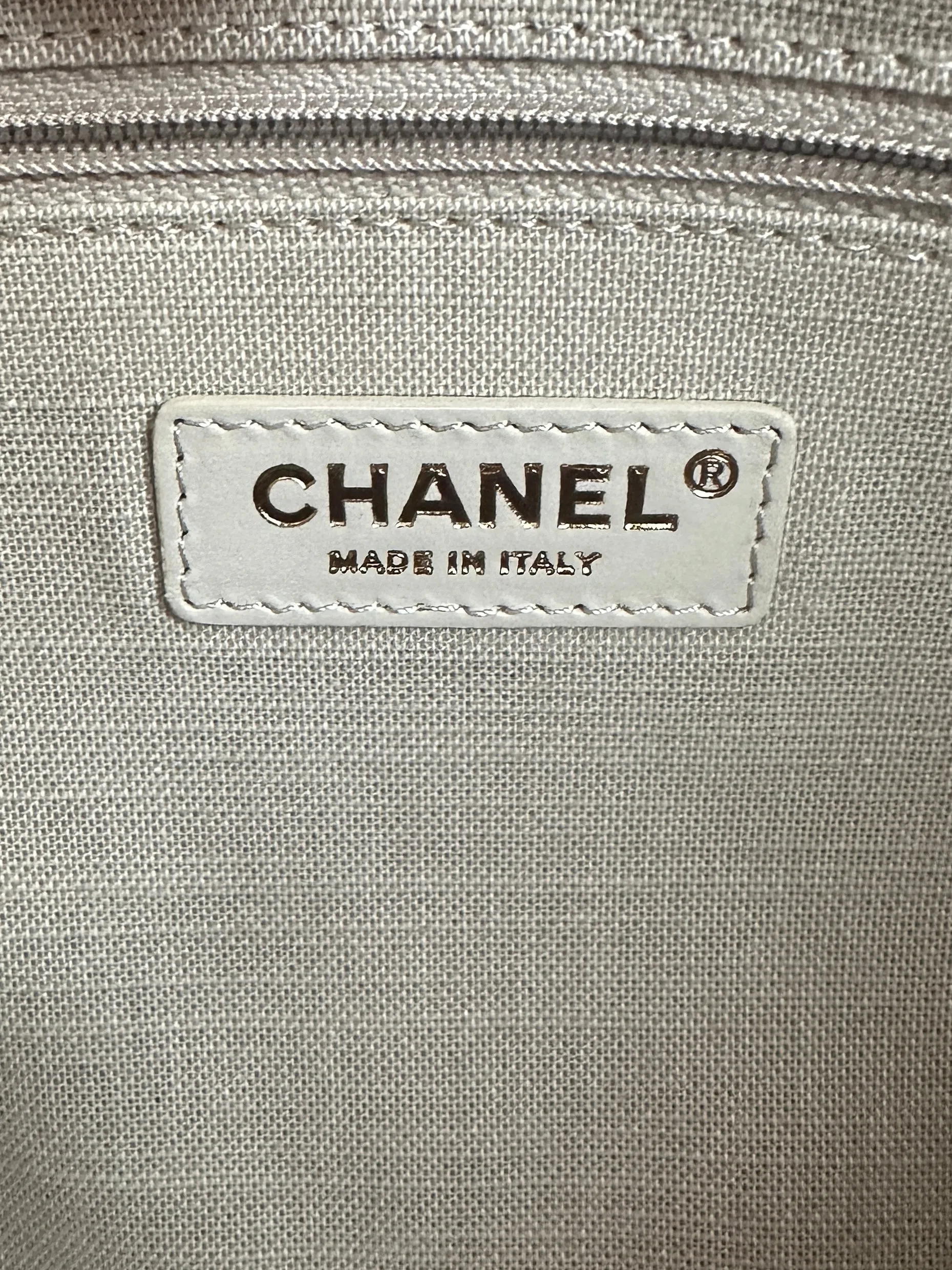 Chanel Mixed Fibers Magenta Small Deauville Tote