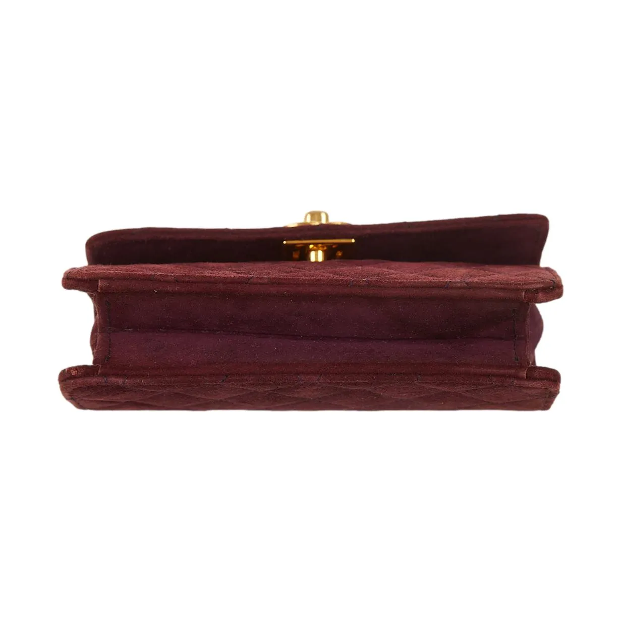 Chanel Plum Mini Chain Shoulder Bag