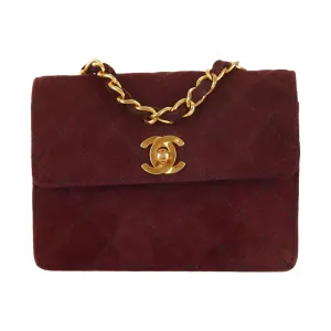 Chanel Plum Mini Chain Shoulder Bag