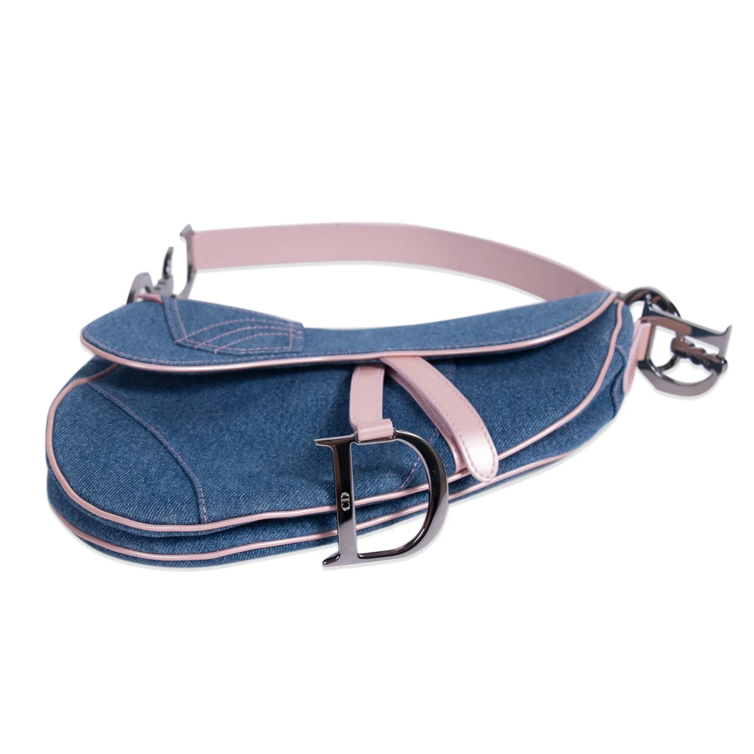 Christian Dior Jeans Saddle Bag