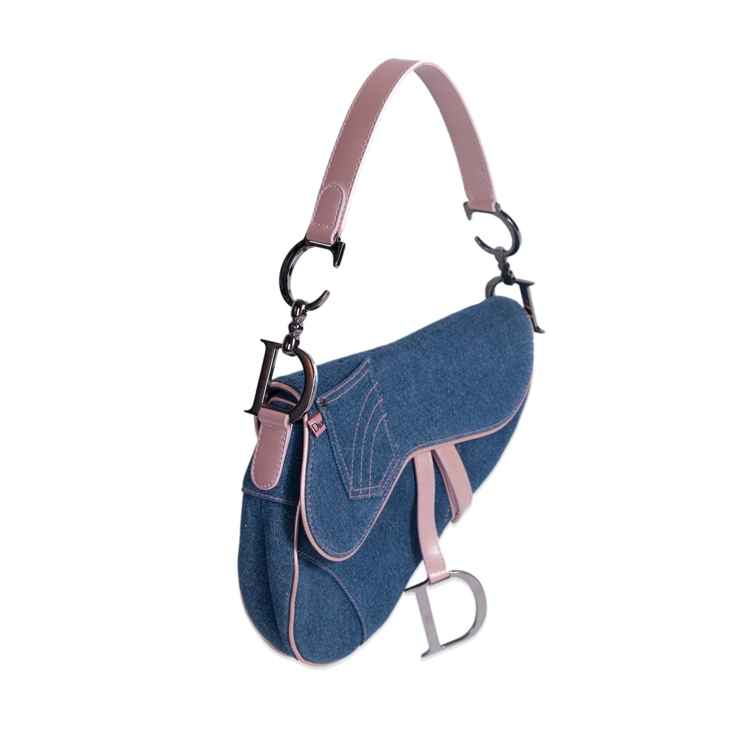 Christian Dior Jeans Saddle Bag
