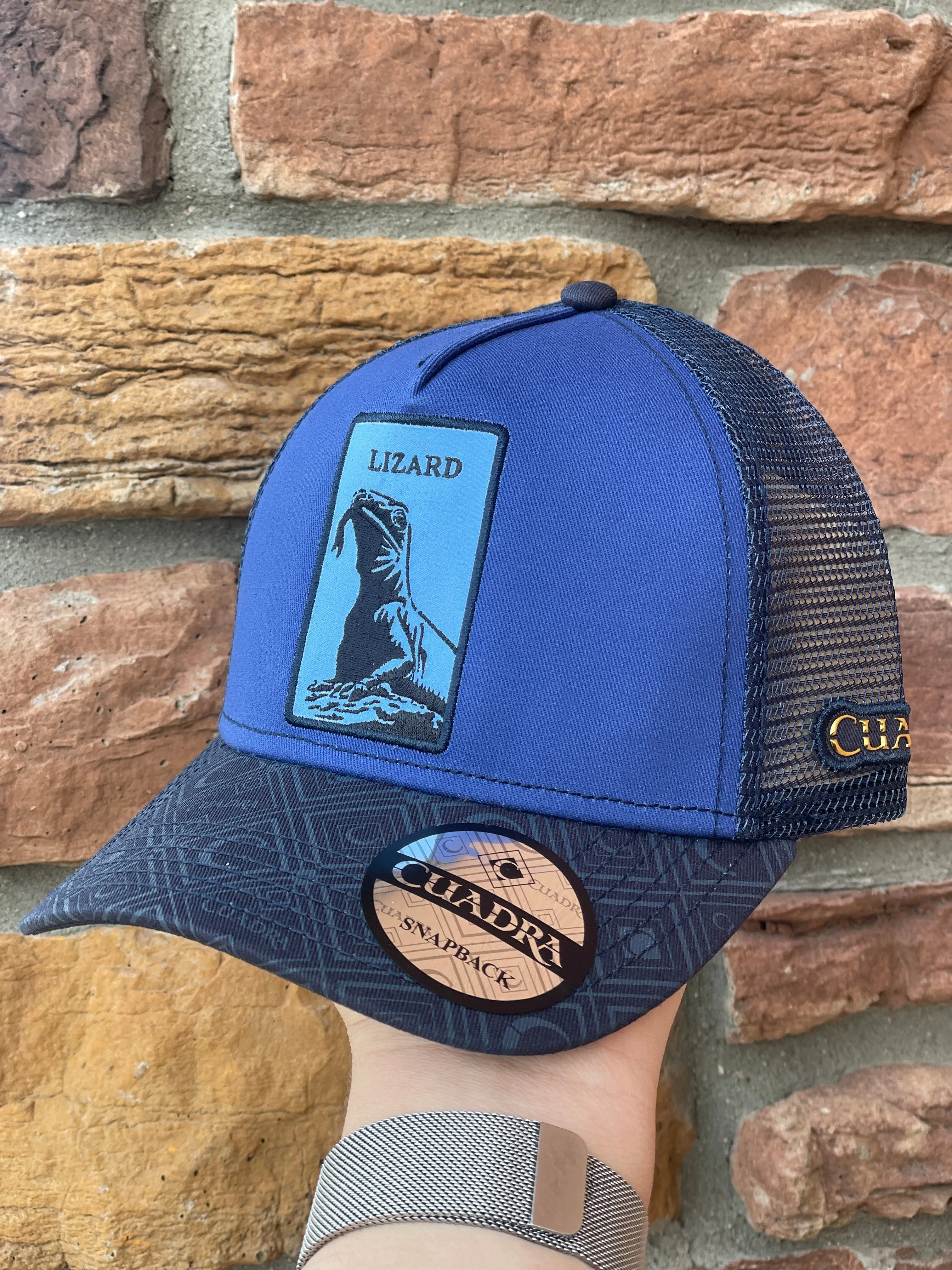 Cuadra Lizard Royal Blue Cap