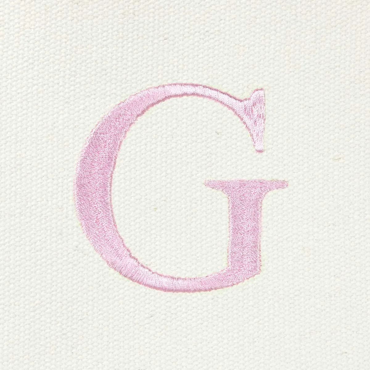Dalix Medium Personalized Tote Bag Monogrammed Initial Letter - G