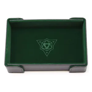 Die Hard Dice Folding Rectangle Tray - Green Velvet