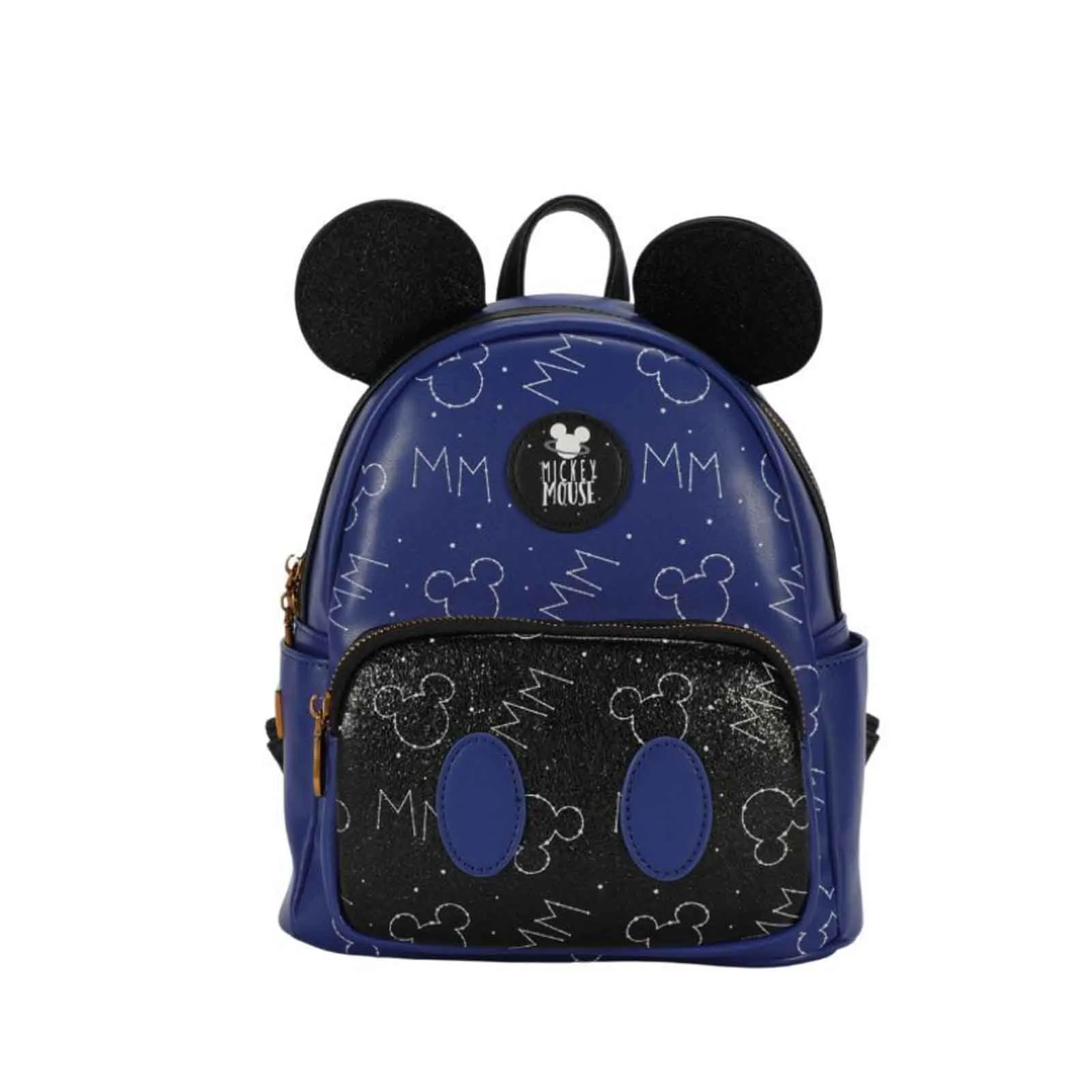 Disney Mickey Deluxe Ears Backpack Blue