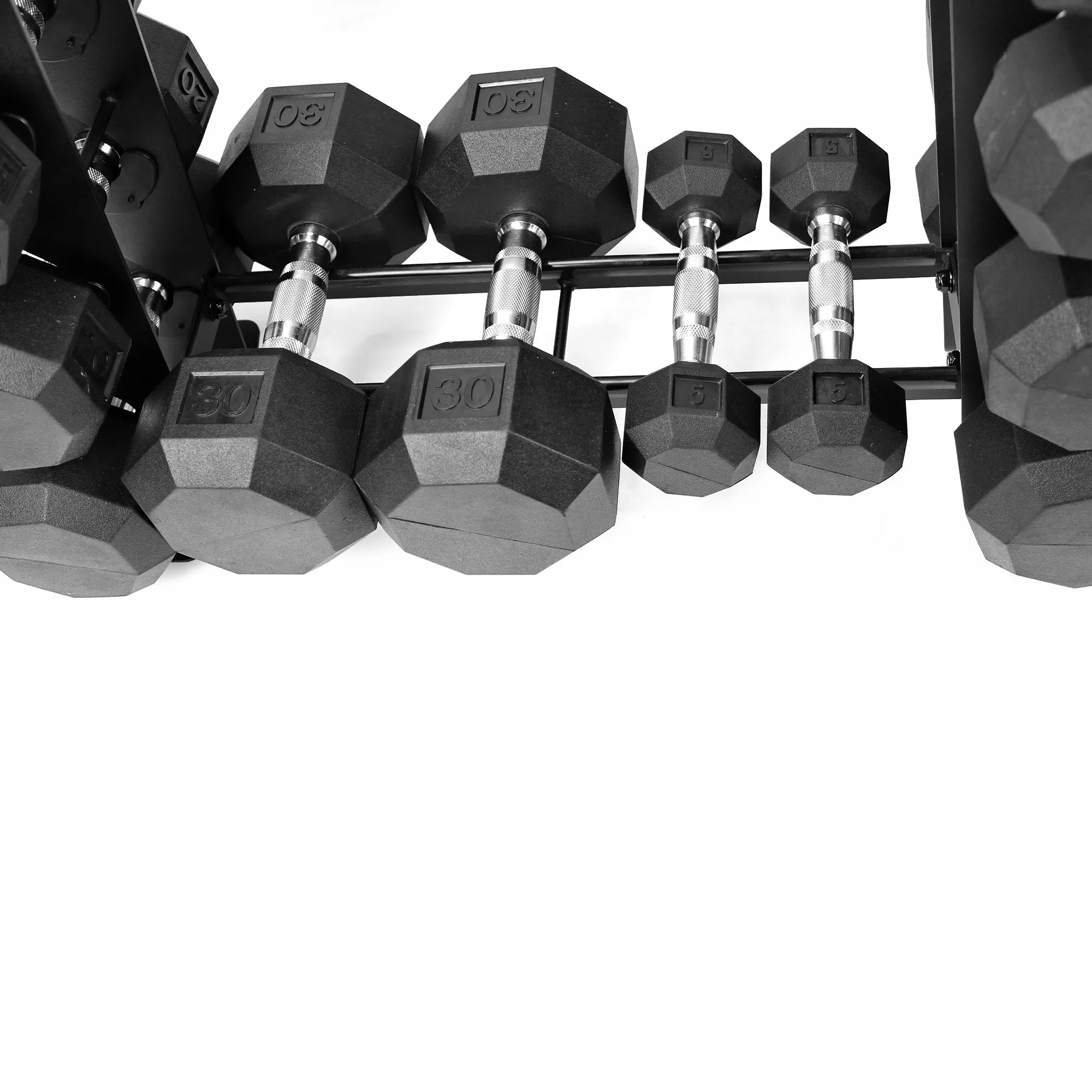 Dumbbell Storage Rack 400 Lbs 2 Tiers Rack
