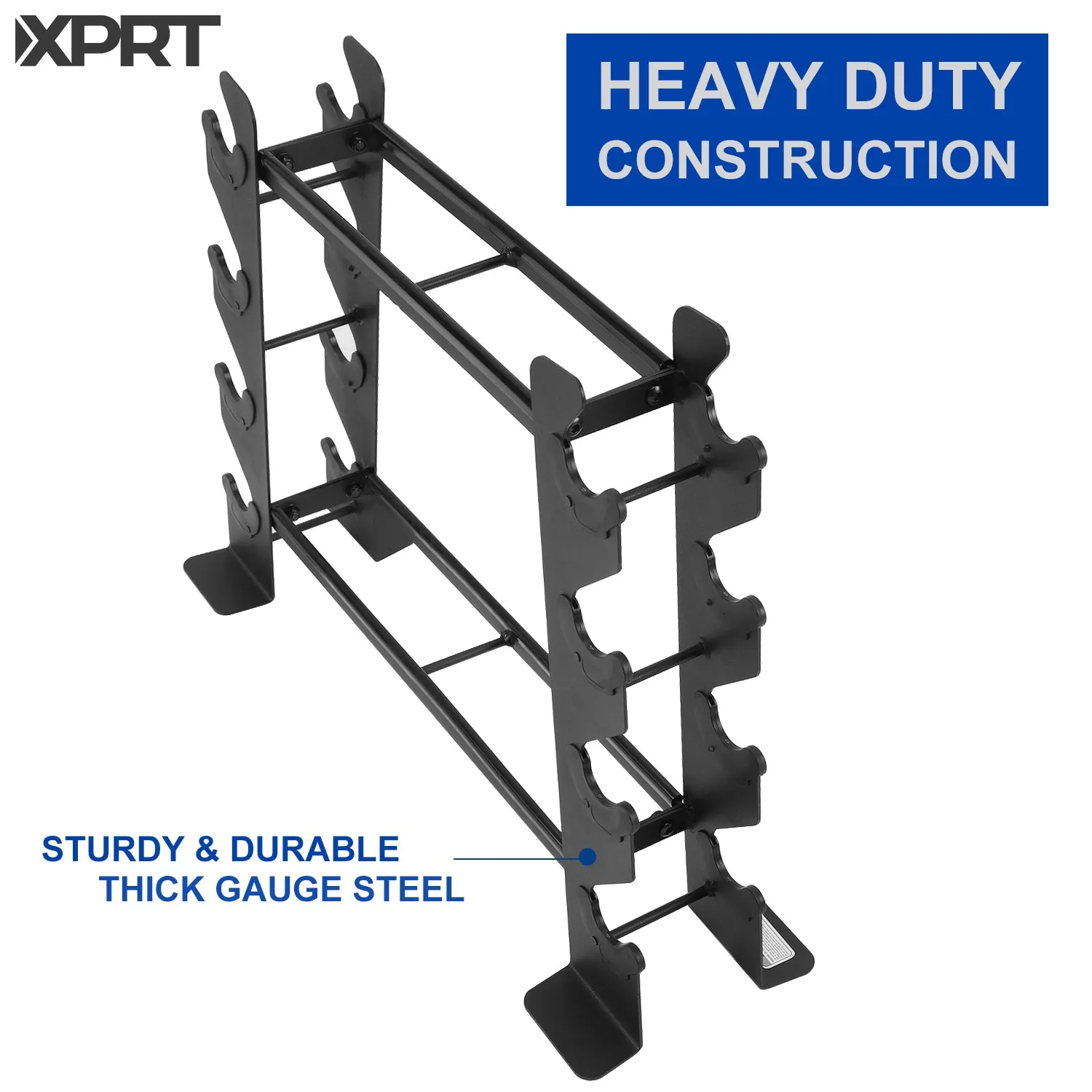 Dumbbell Storage Rack 400 Lbs 2 Tiers Rack