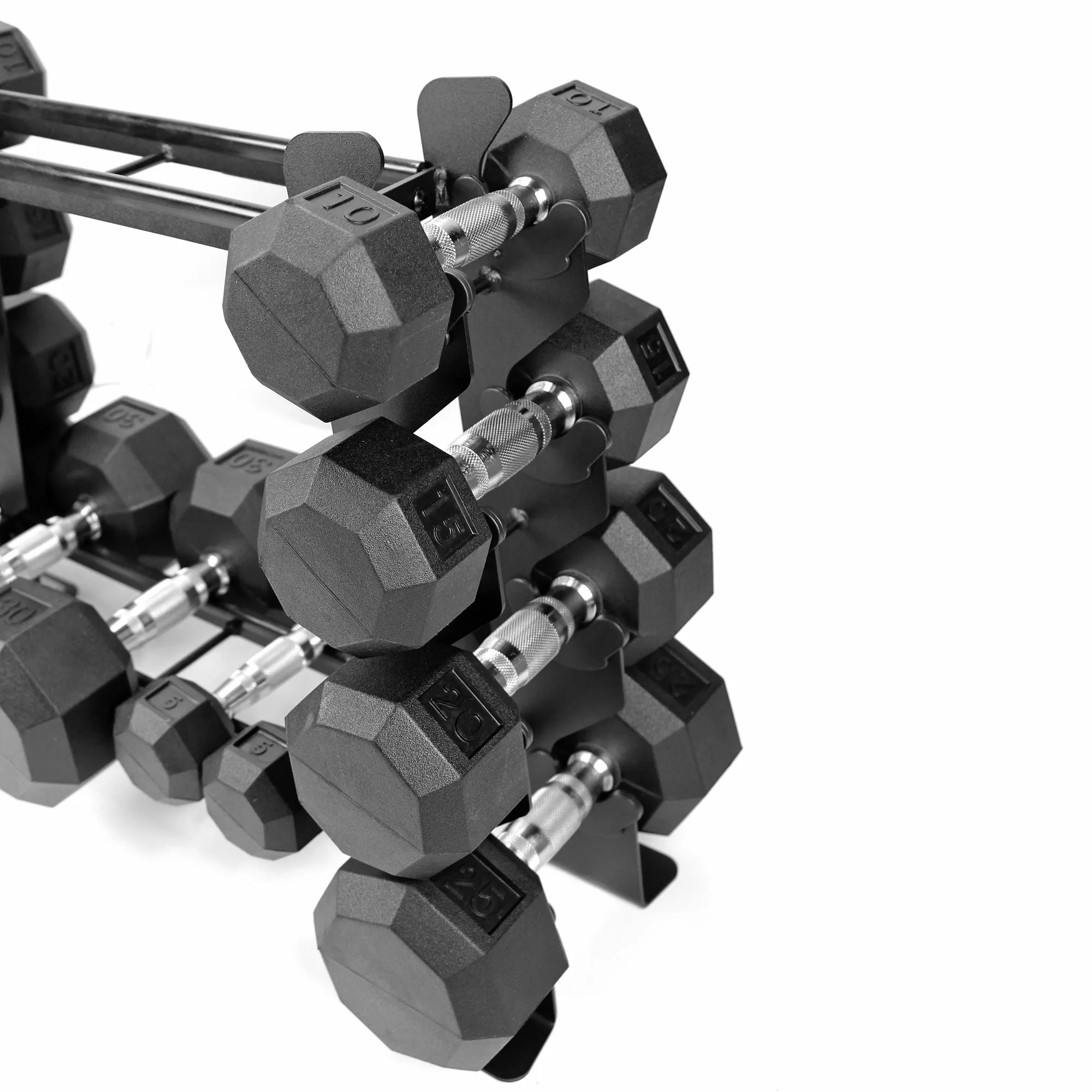 Dumbbell Storage Rack 400 Lbs 2 Tiers Rack