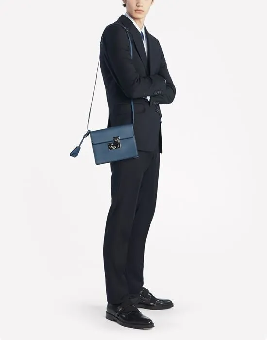 DUNHILL bag, pastel blue
