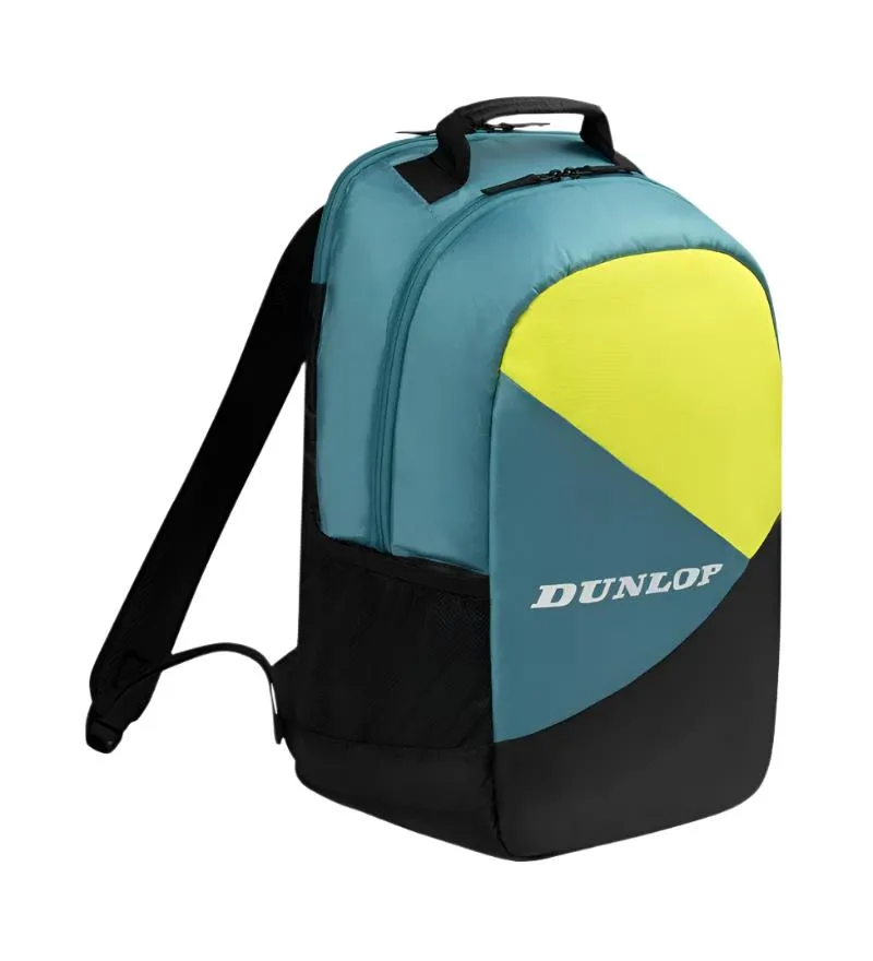 Dunlop SX Club Badminton Backpack - Teal / Black / Yellow