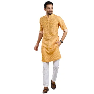 Dusky Golden Plum Plain Kurta