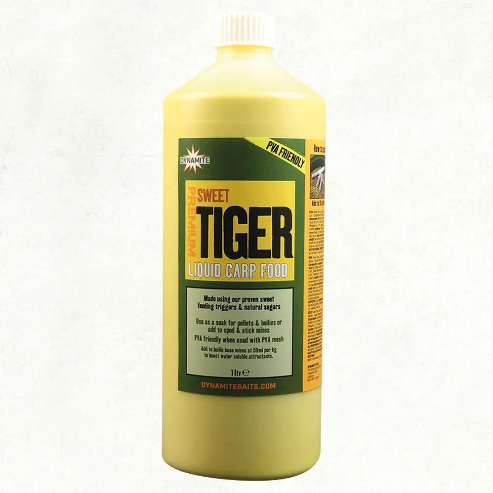 Dynamite Baits Premium Sweet Tiger Liquid Carp Food