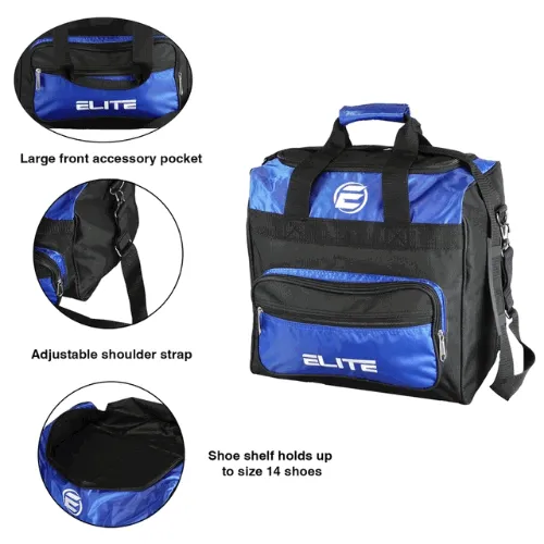 ELITE Impression Single Tote Royal Bowling Bag