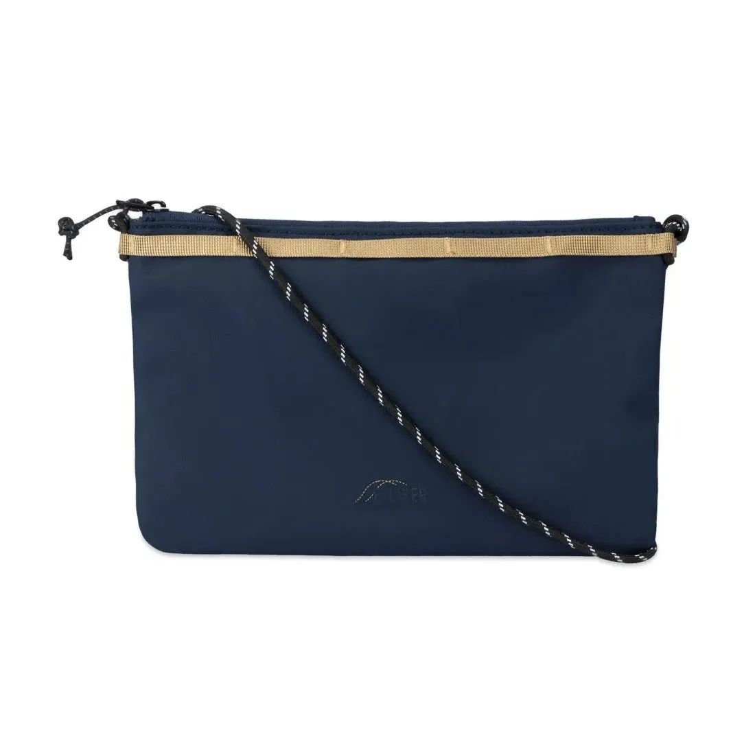 Elliker Hetchell crossbody bag, navy blue