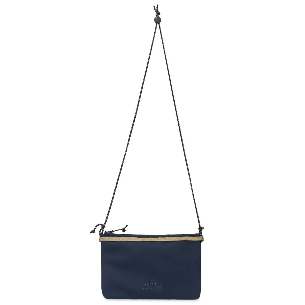 Elliker Hetchell crossbody bag, navy blue