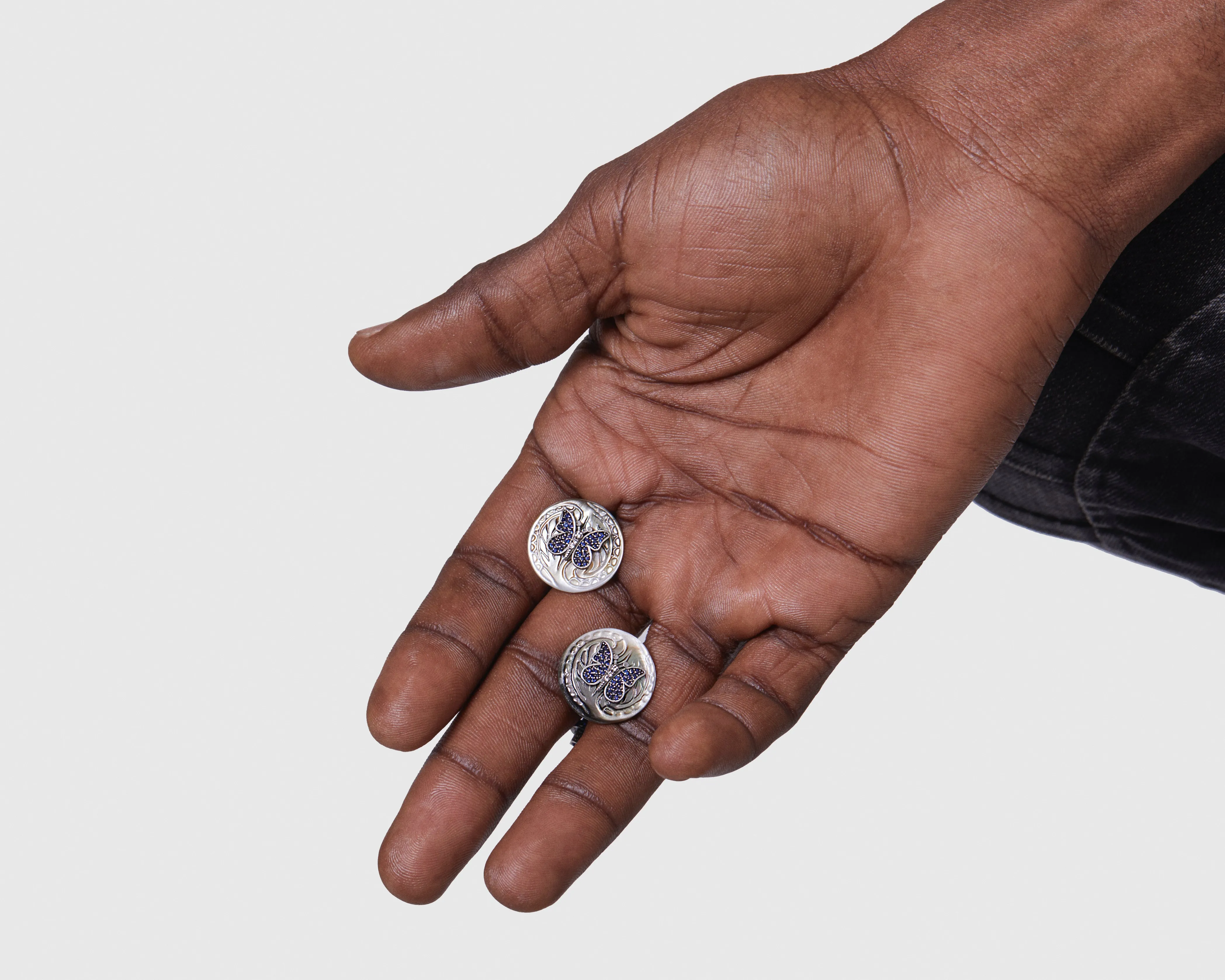 FLOAT LIKE A BUTTERFLY CUFFLINKS