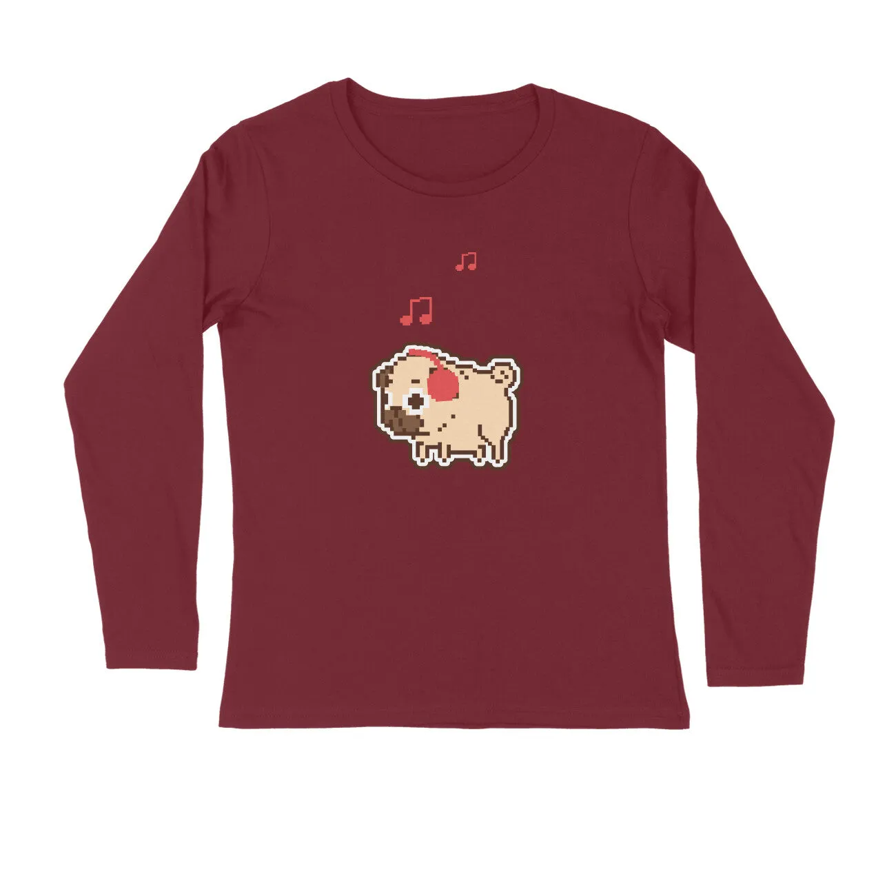 Full Sleeves Round Neck (Men) - Puggy Baby (6 Colours)