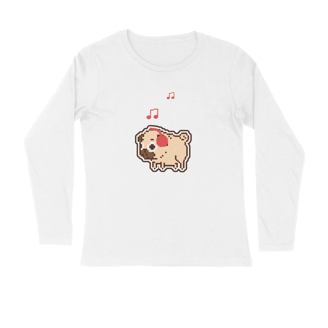 Full Sleeves Round Neck (Men) - Puggy Baby (6 Colours)
