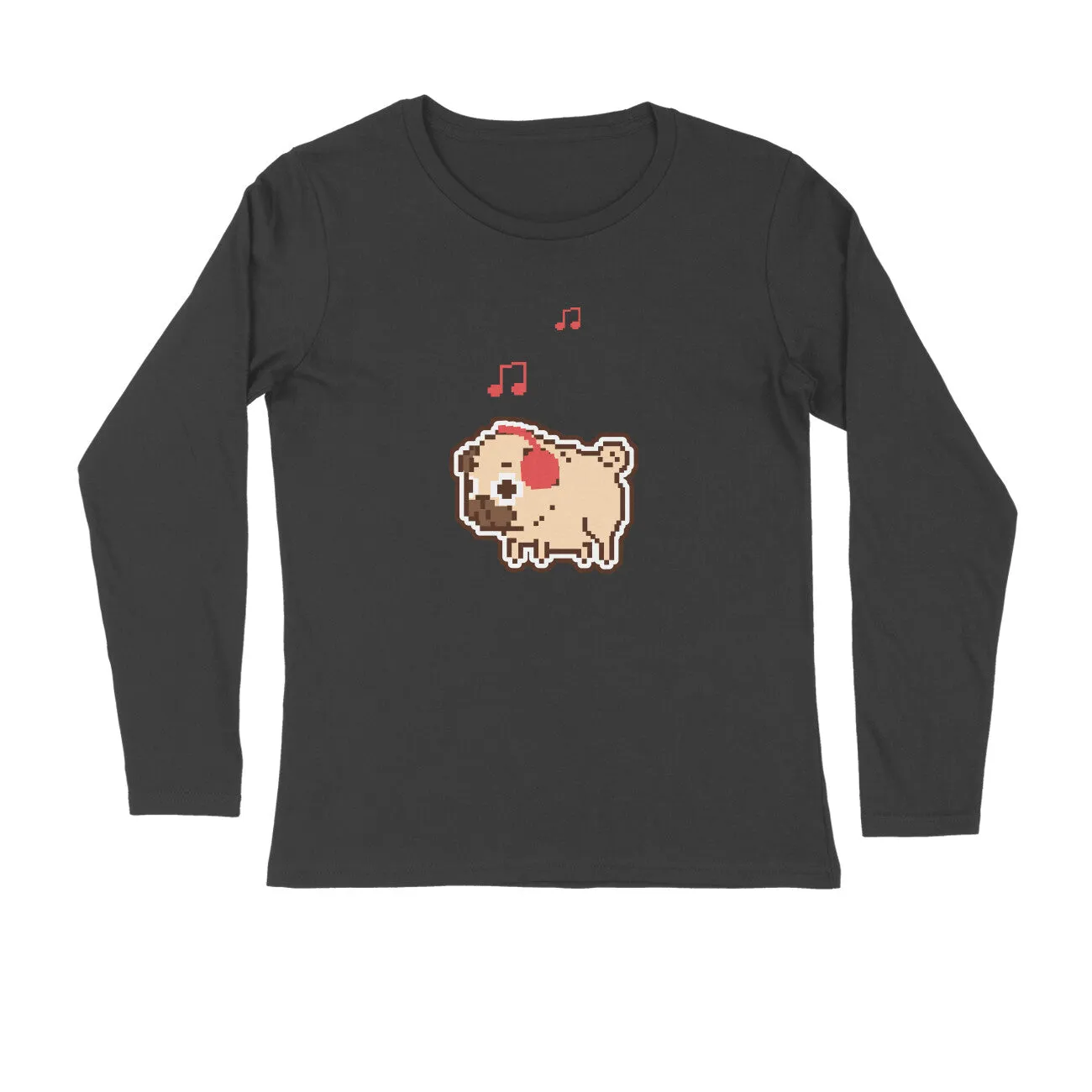 Full Sleeves Round Neck (Men) - Puggy Baby (6 Colours)