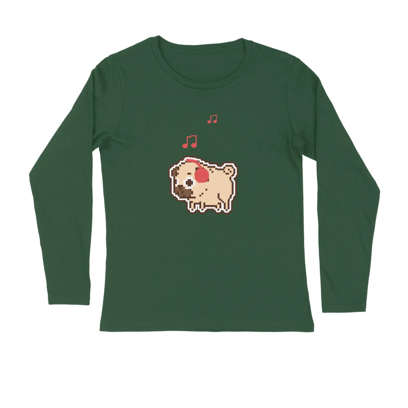Full Sleeves Round Neck (Men) - Puggy Baby (6 Colours)