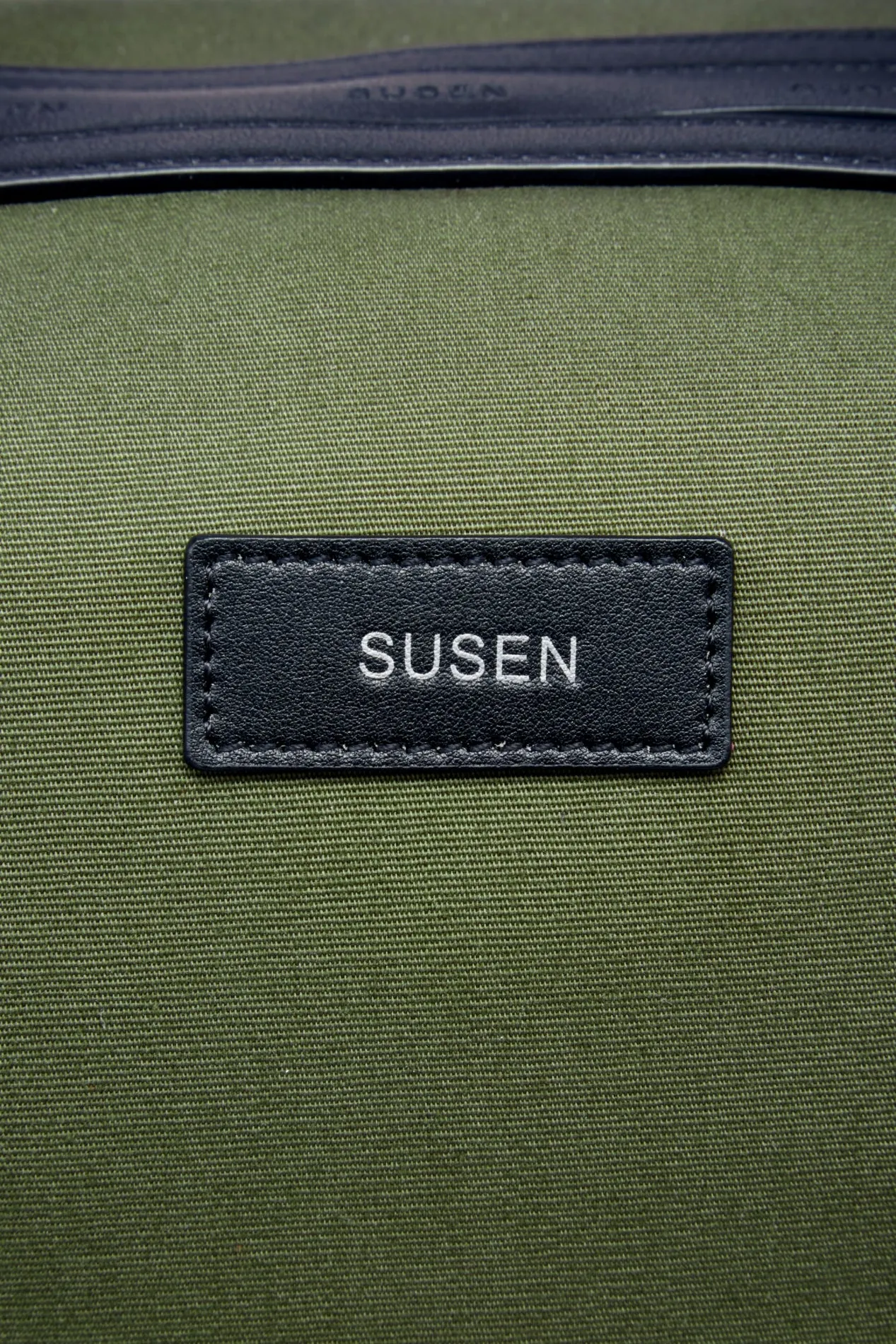 Gabriel  Large Canvas Travel Bag  - Military green