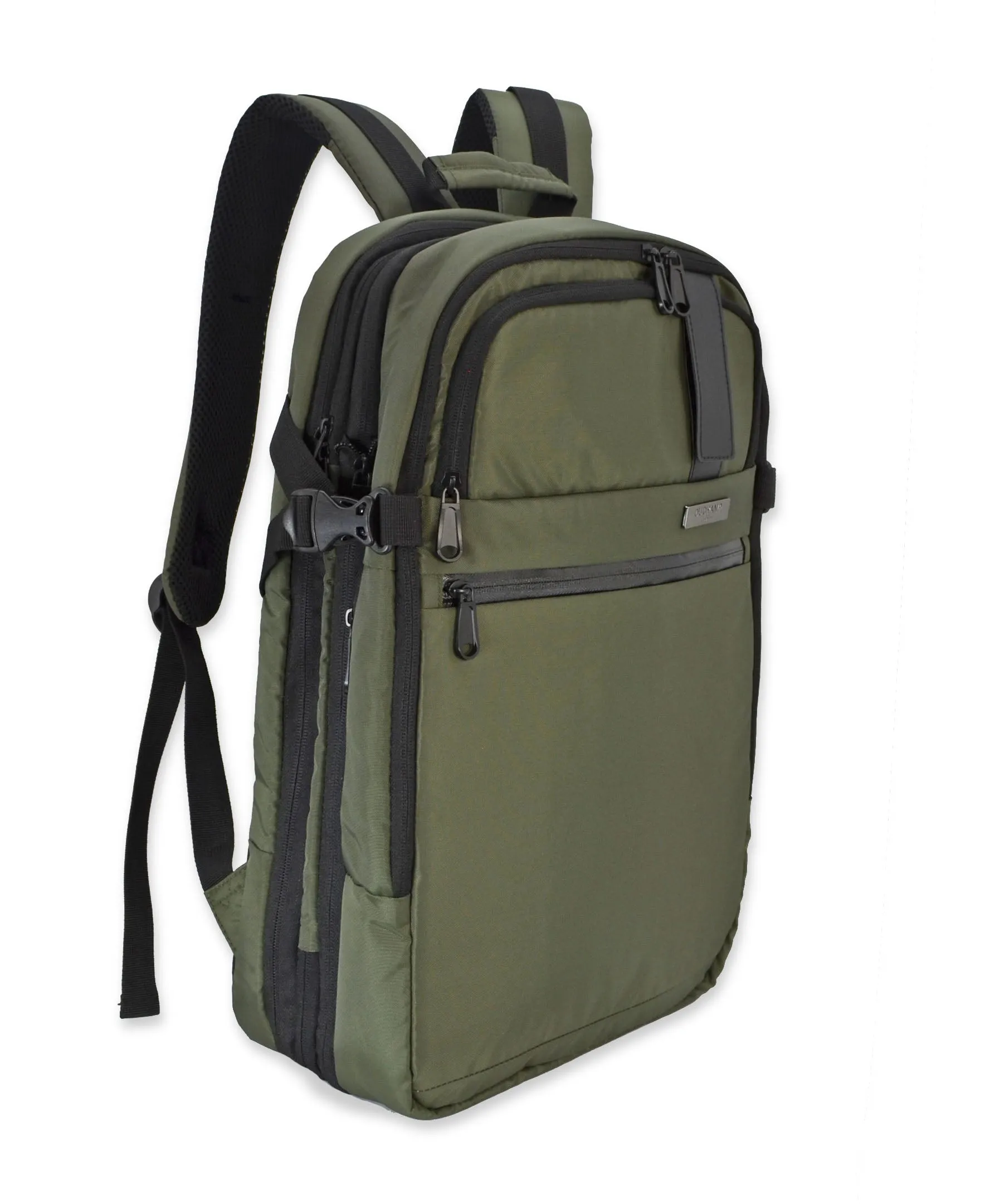 Getaway Expandable Carry-On Backpack Suitcase by Duchamp