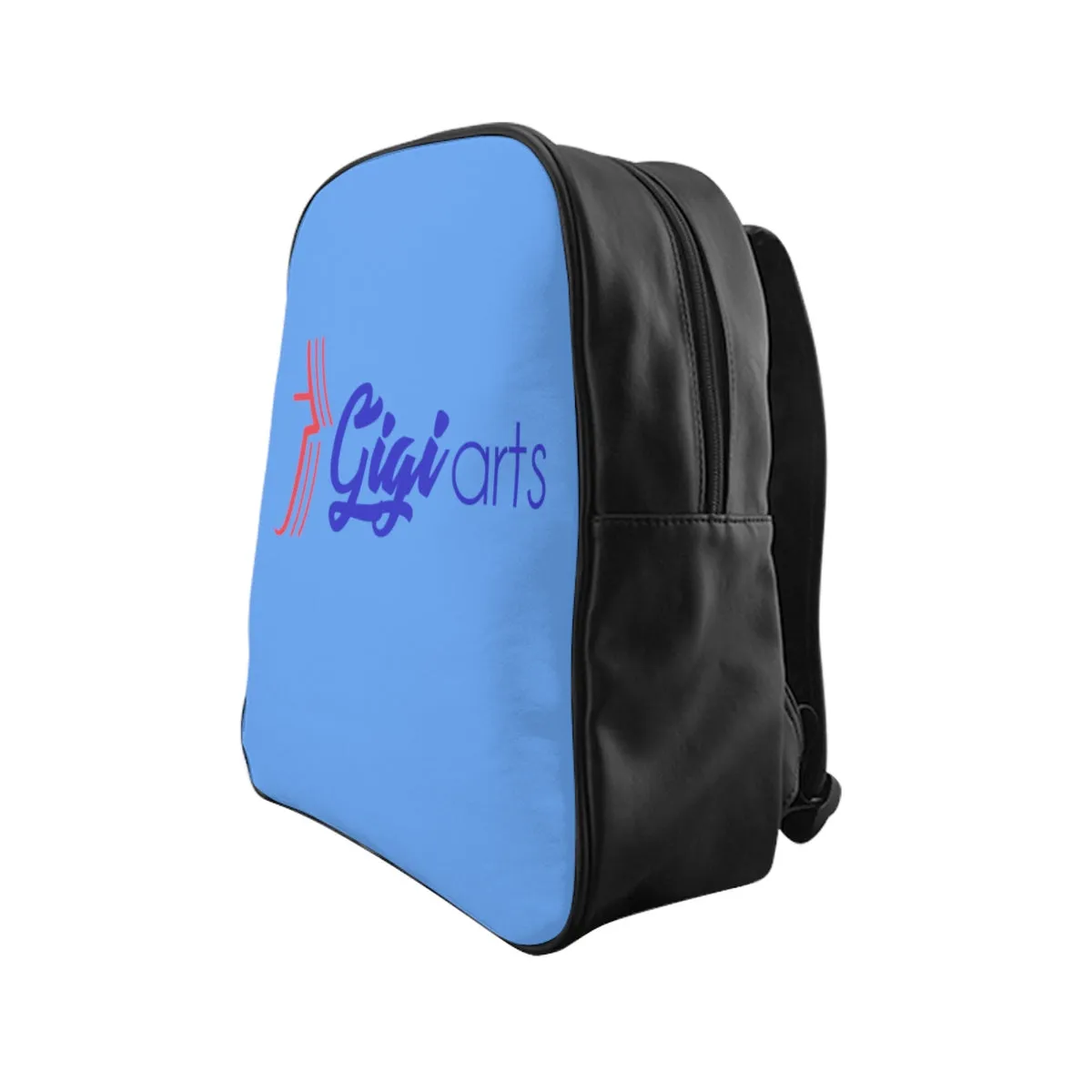 Gigiarts Logo light blue School Backpack