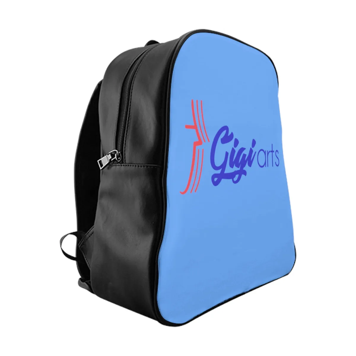 Gigiarts Logo light blue School Backpack