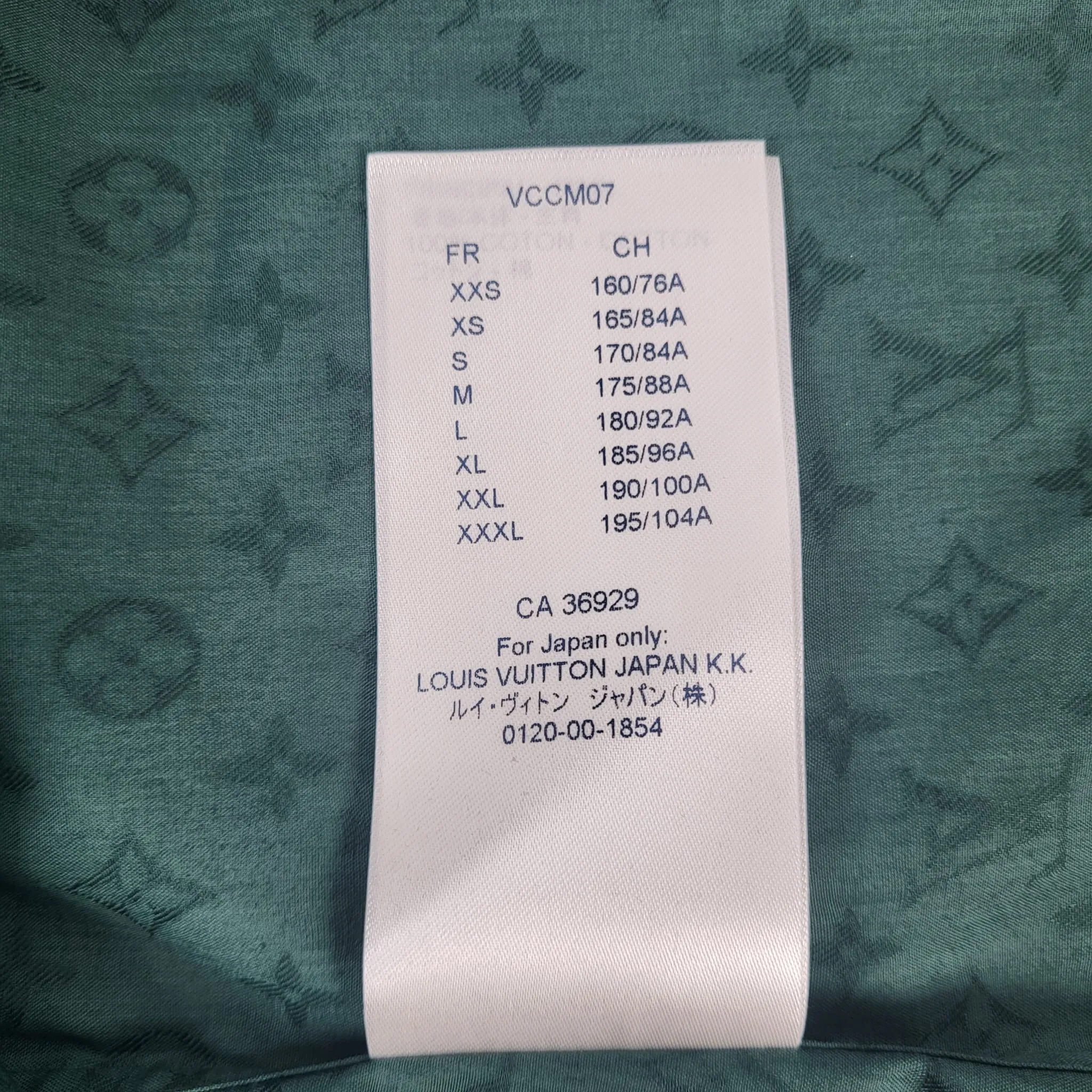 Green Monogram Classic Shirt
