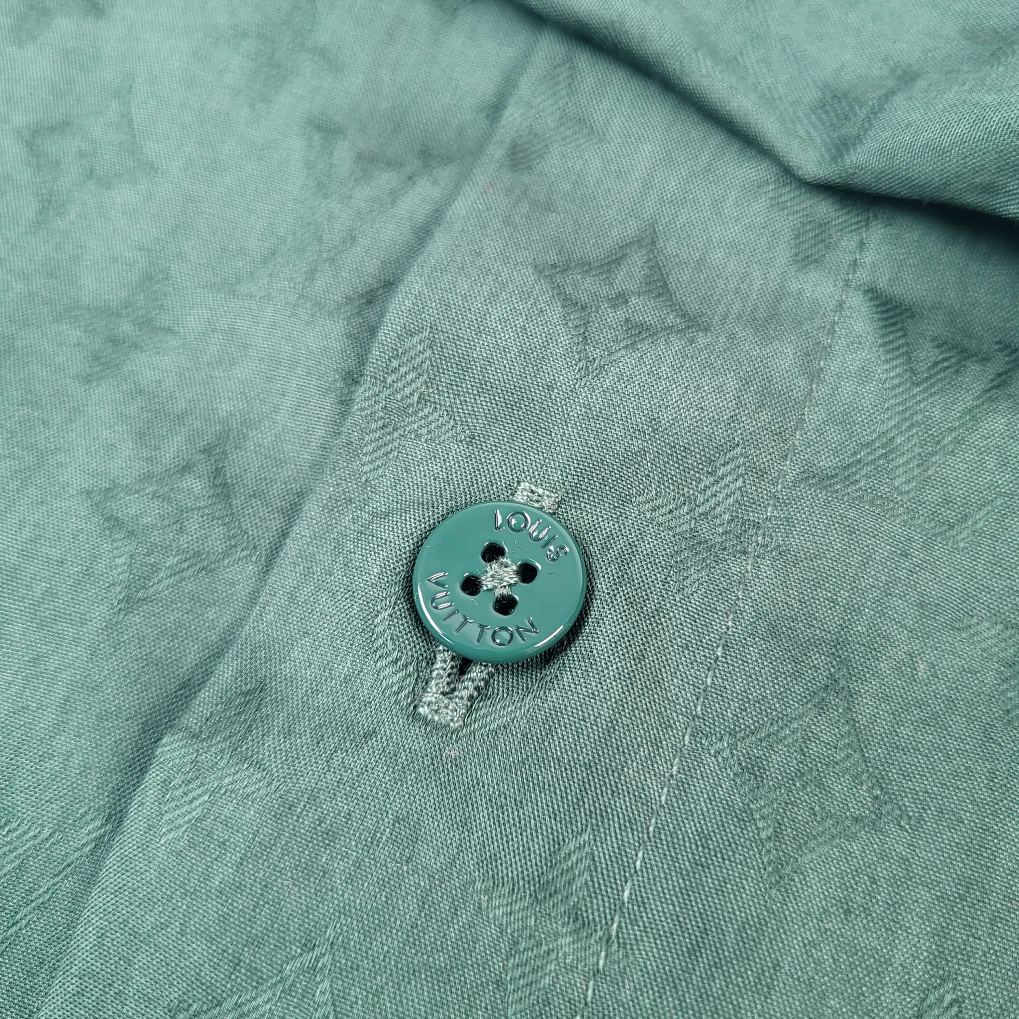 Green Monogram Classic Shirt