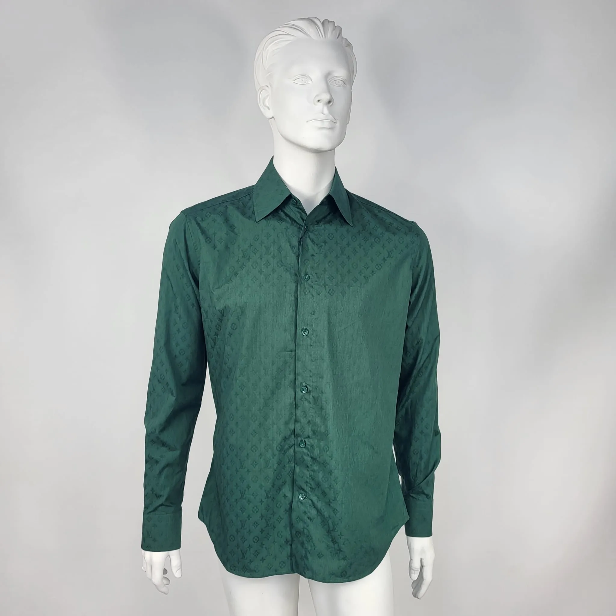 Green Monogram Classic Shirt