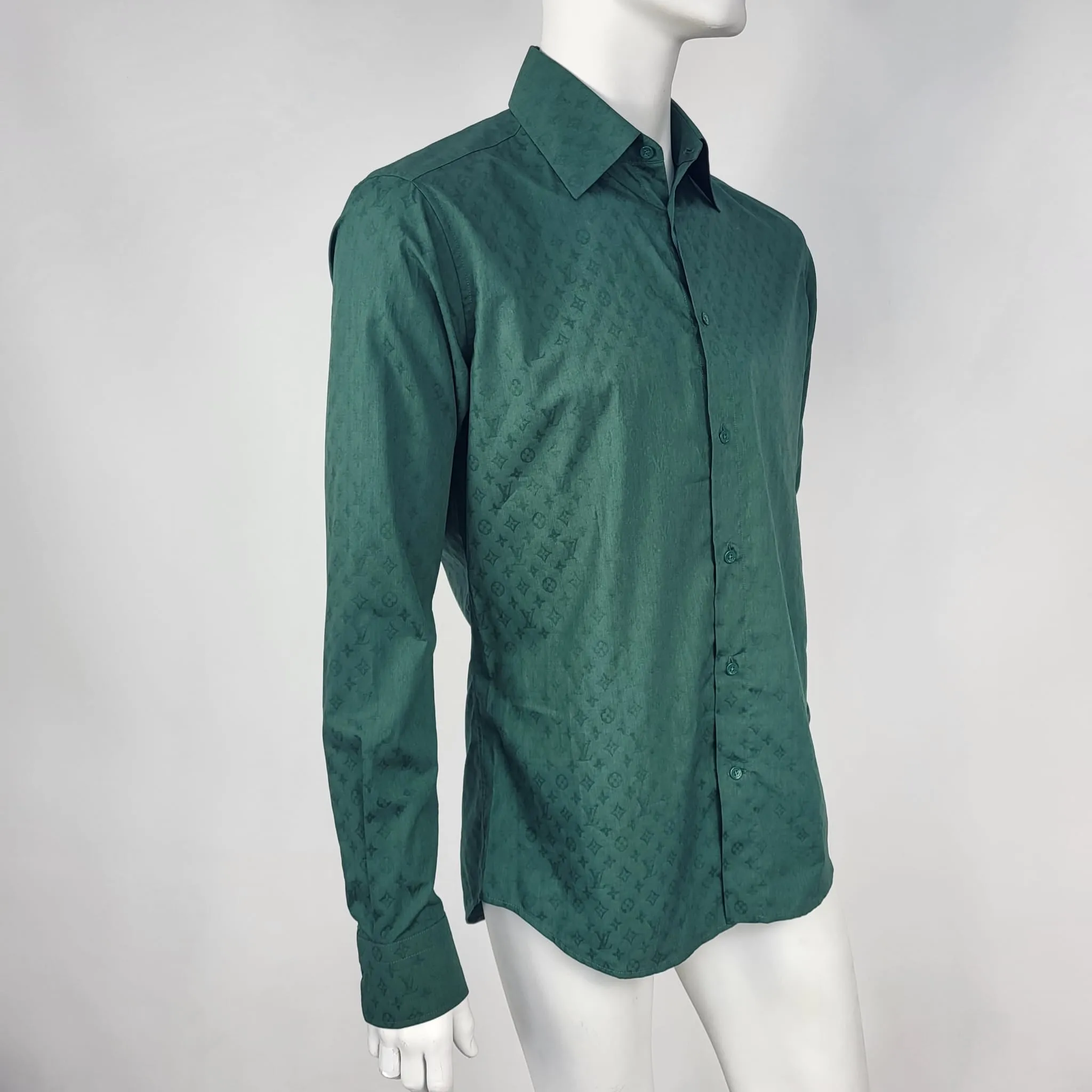 Green Monogram Classic Shirt